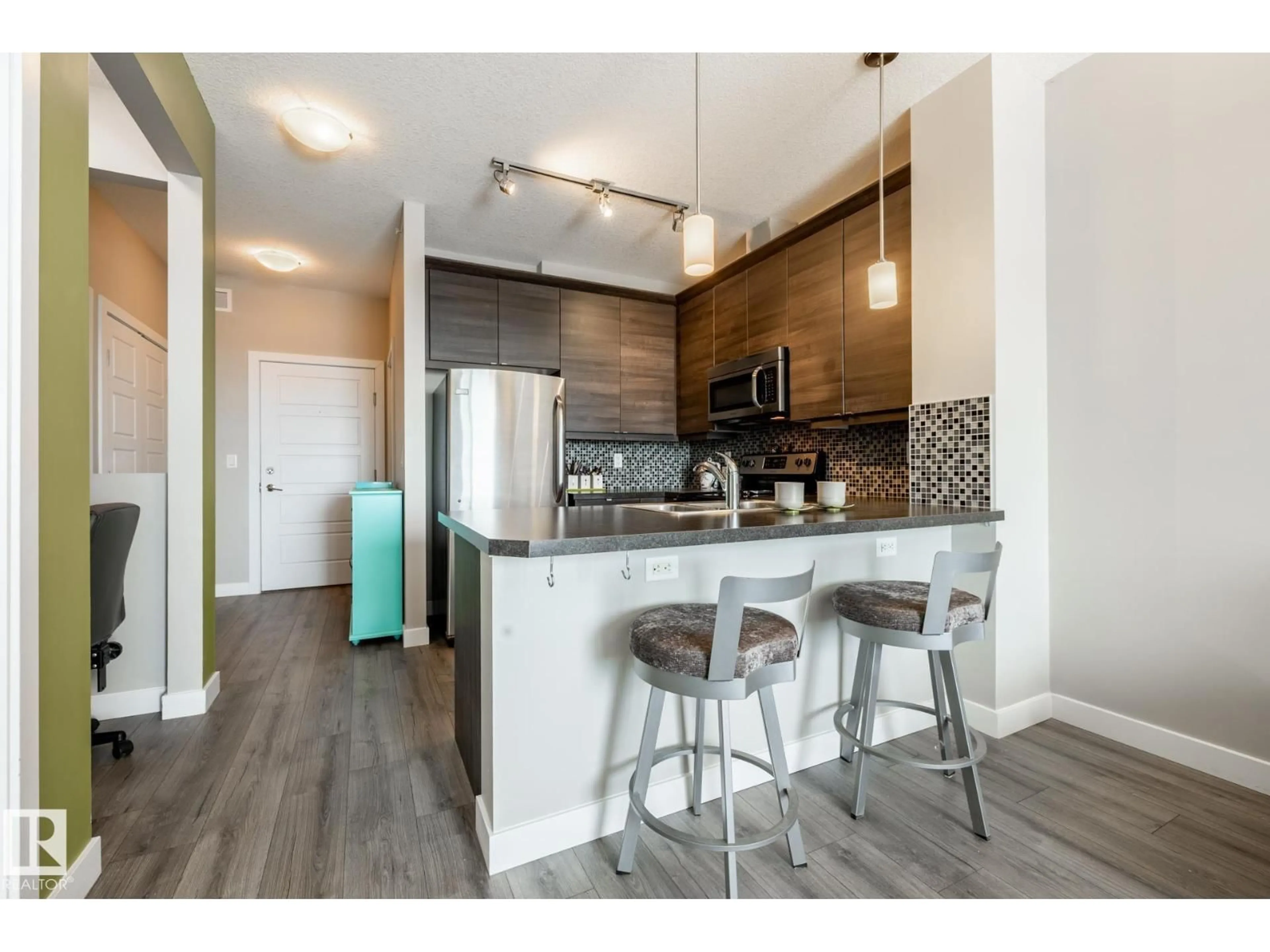 Open concept kitchen, unknown for 407 - 2590 ANDERSON WY, Edmonton Alberta T6W0R2