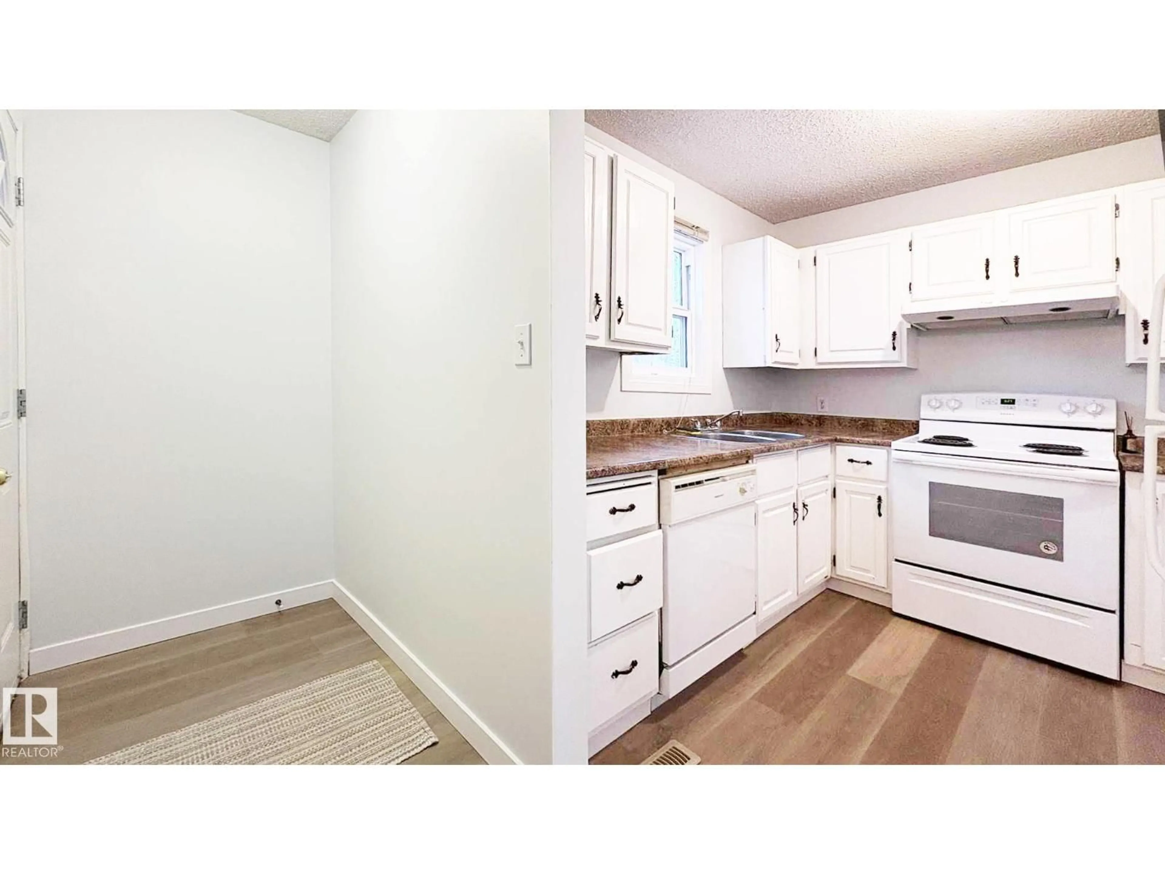 Standard kitchen, wood/laminate floor for 10427 24 AV, Edmonton Alberta T6J4S2