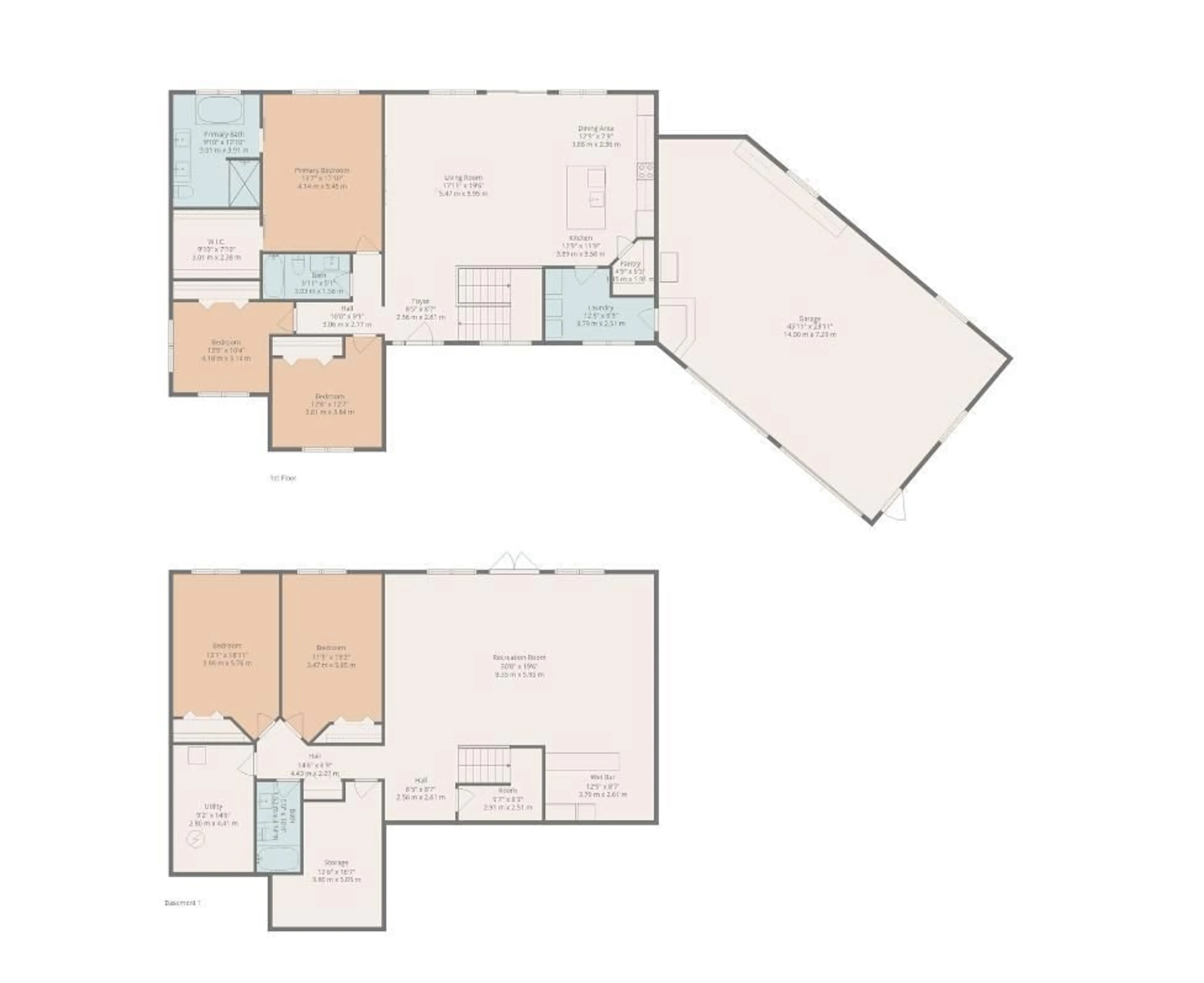 Floor plan for #14 - 241034 TWP ROAD 474, Rural Wetaskiwin County Alberta T0C1Z0