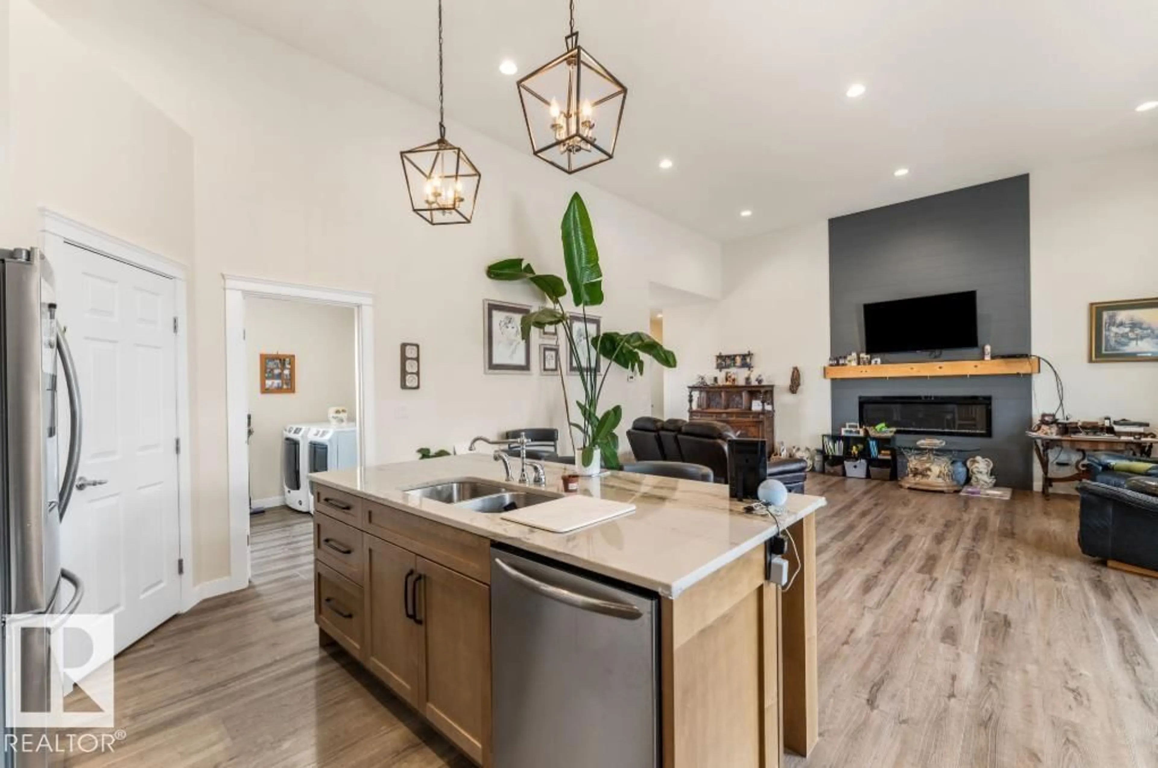 Open concept kitchen, unknown for #14 - 241034 TWP ROAD 474, Rural Wetaskiwin County Alberta T0C1Z0