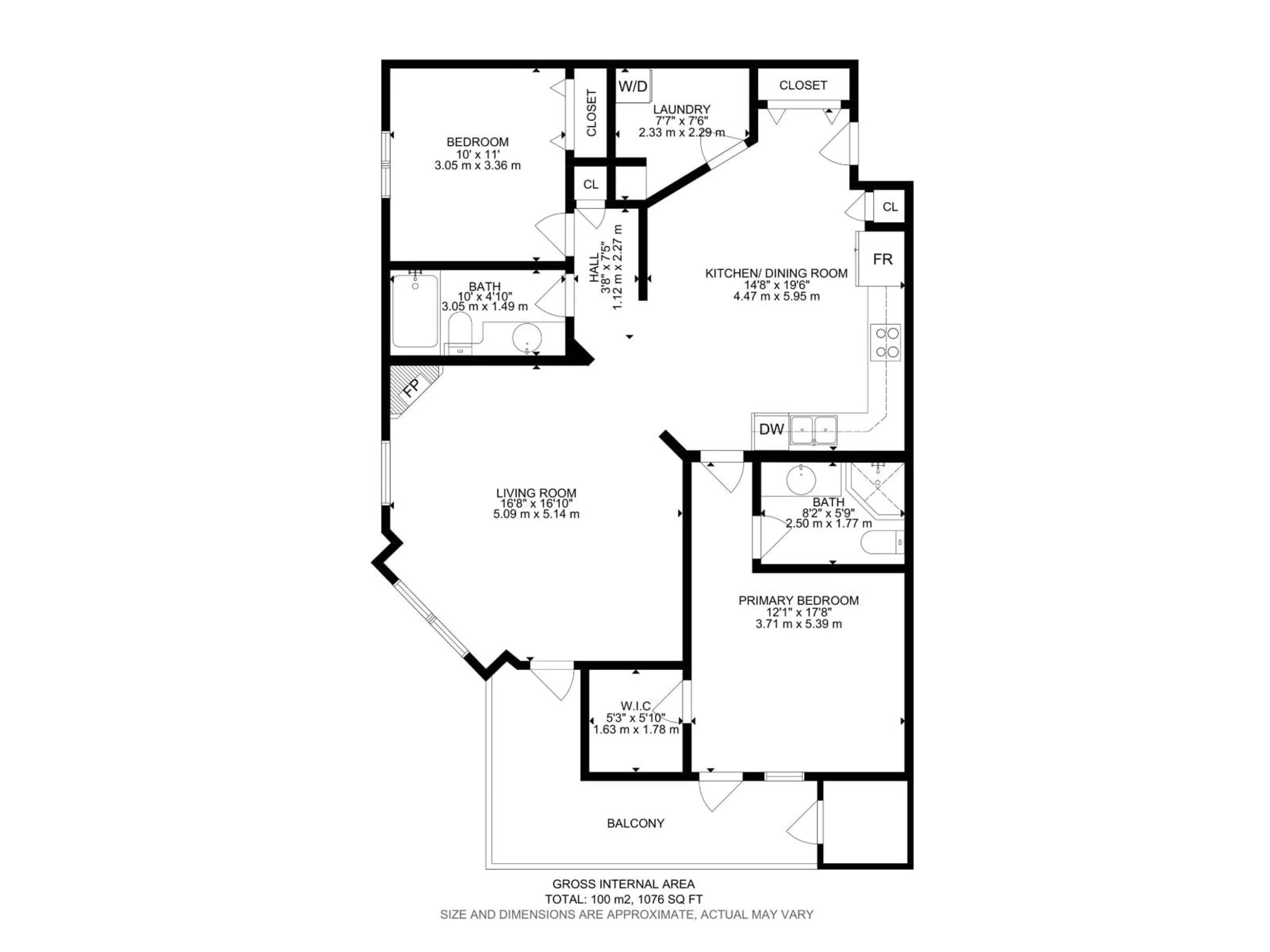 Floor plan for 320 - 7801 GOLF COURSE RD, Stony Plain Alberta T7Z1M2
