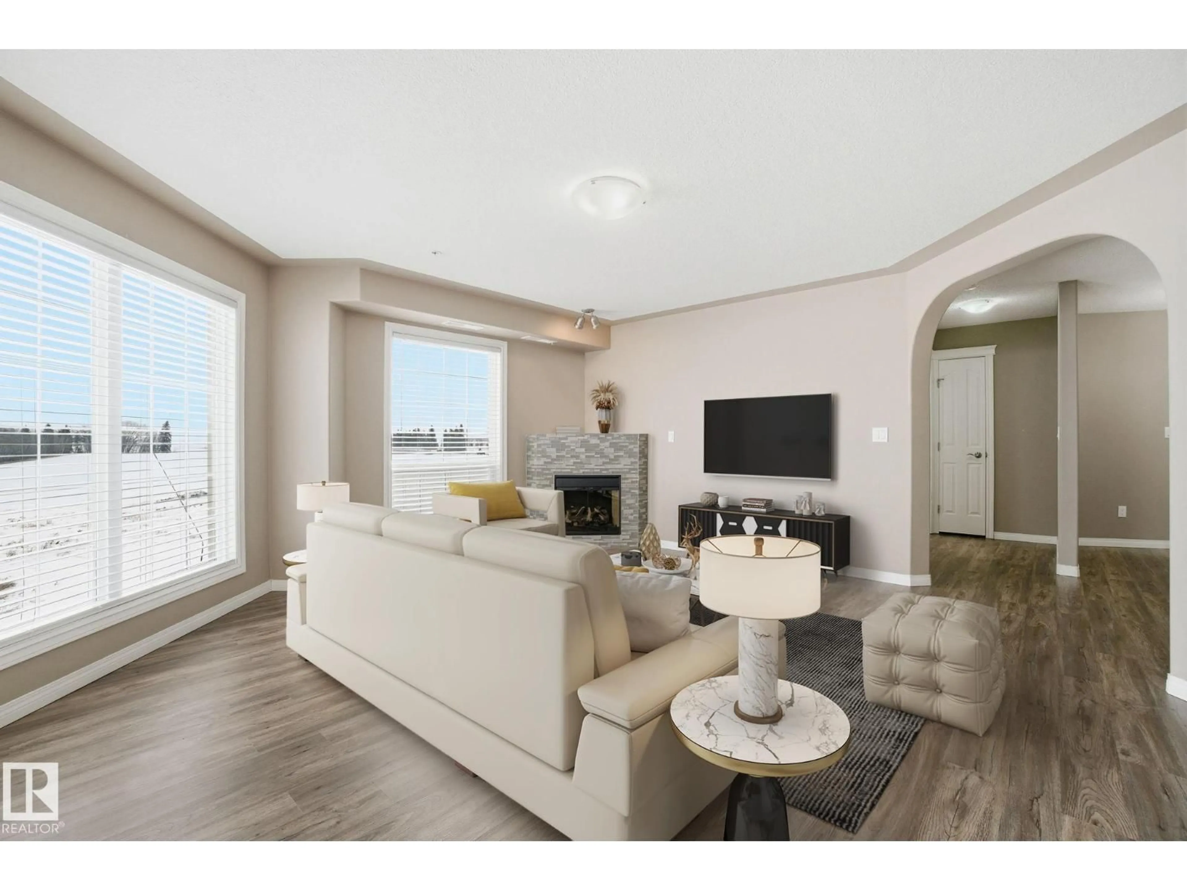 Living room with furniture, unknown for 320 - 7801 GOLF COURSE RD, Stony Plain Alberta T7Z1M2