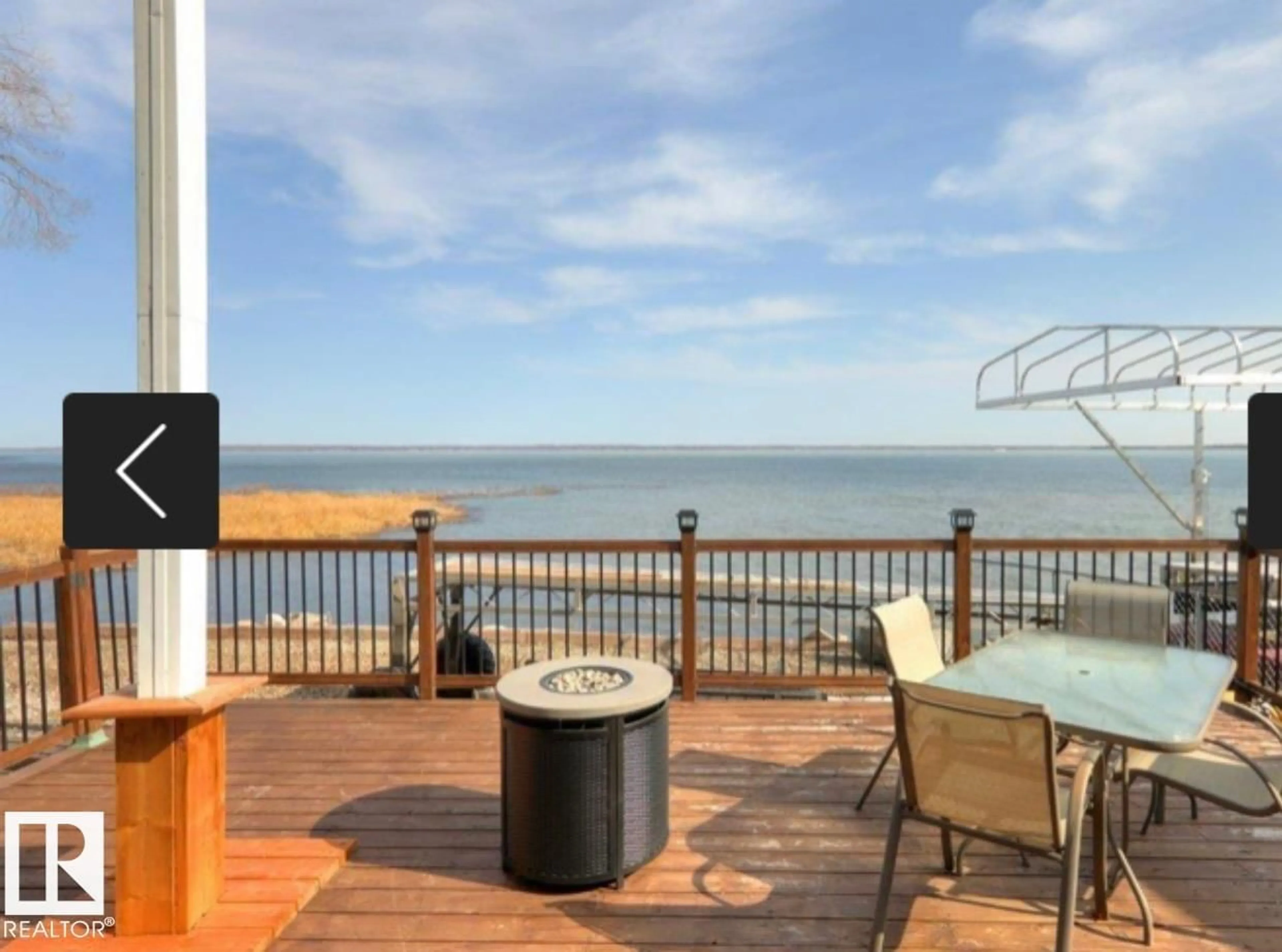 Patio, water/lake/river/ocean view for 6822 50 AV, Rural Lac Ste. Anne County Alberta T0E0A0