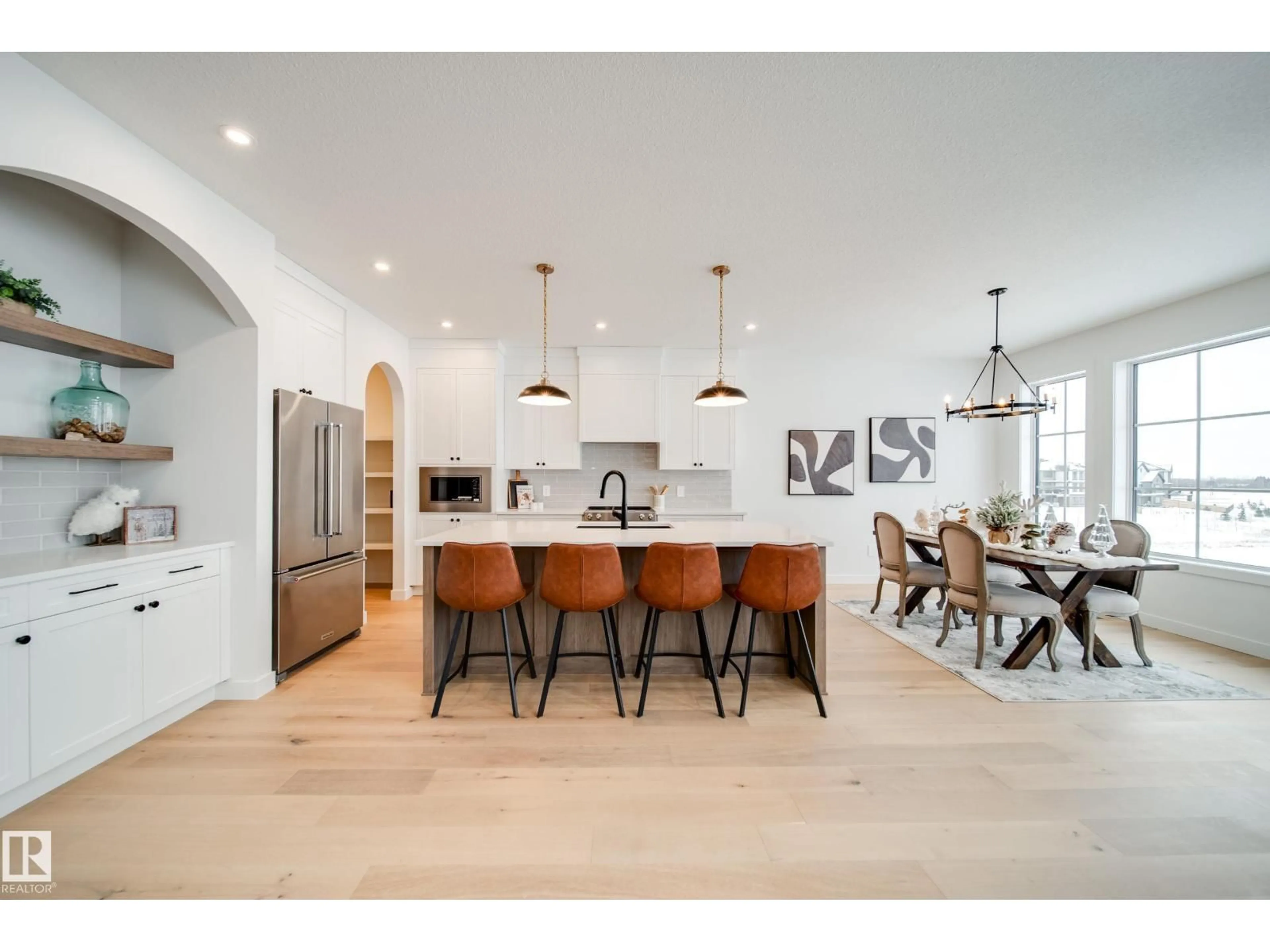 Open concept kitchen, unknown for 96 CHELLES WD, St. Albert Alberta T8T2C6