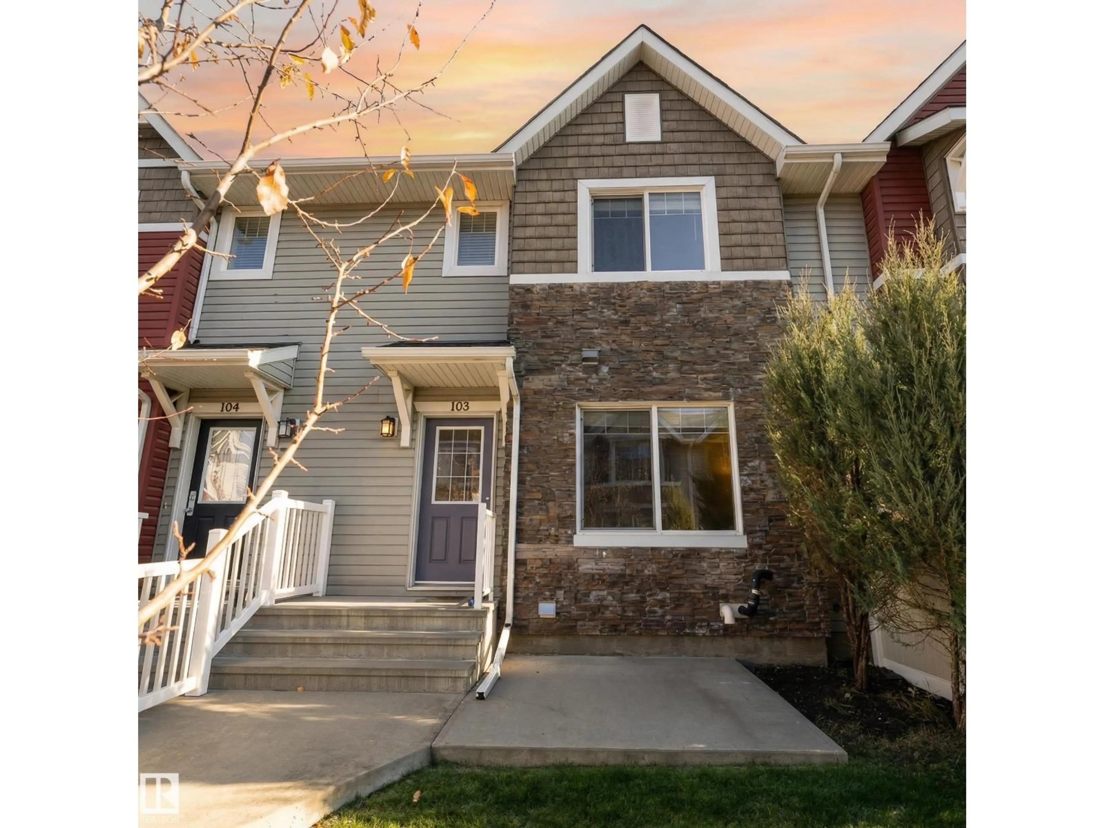 Home with brick exterior material, street for #103 - 655 TAMARACK RD, Edmonton Alberta T6T0N4