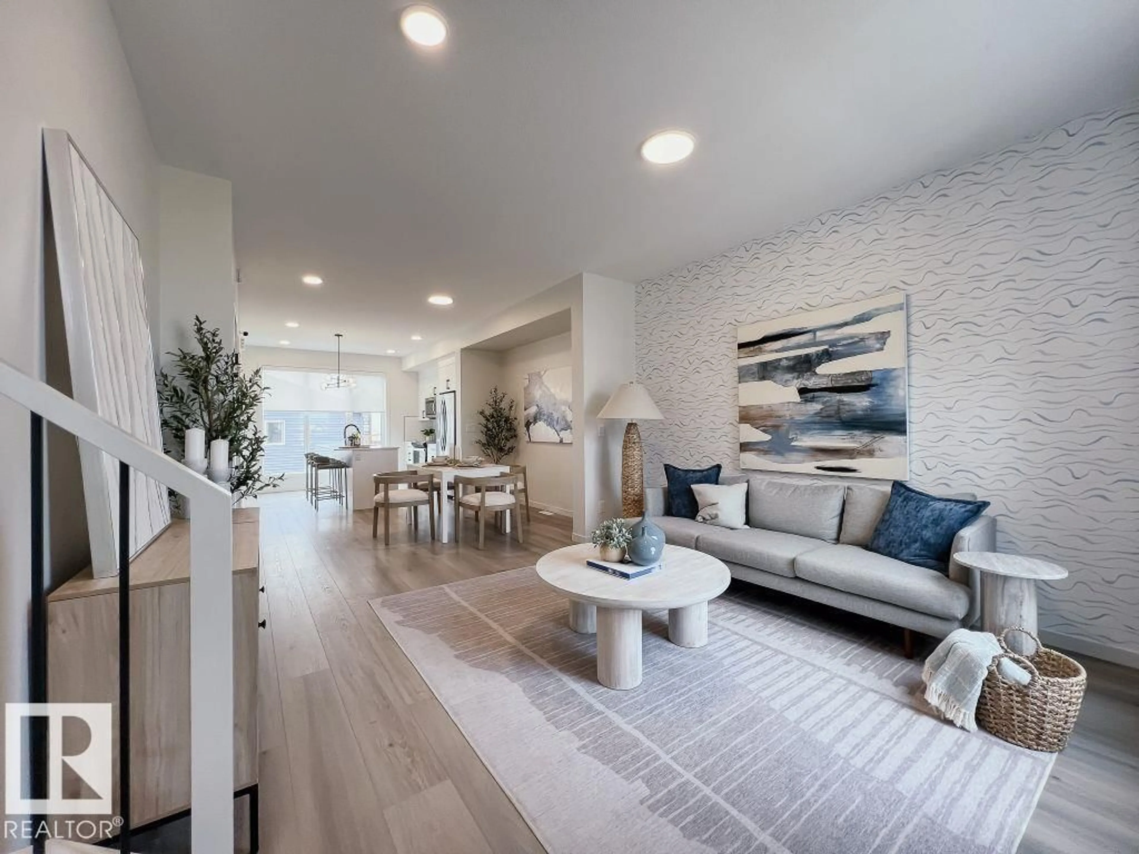Living room with furniture, unknown for 7446 KLAPSTEIN CR, Edmonton Alberta T6W0A6