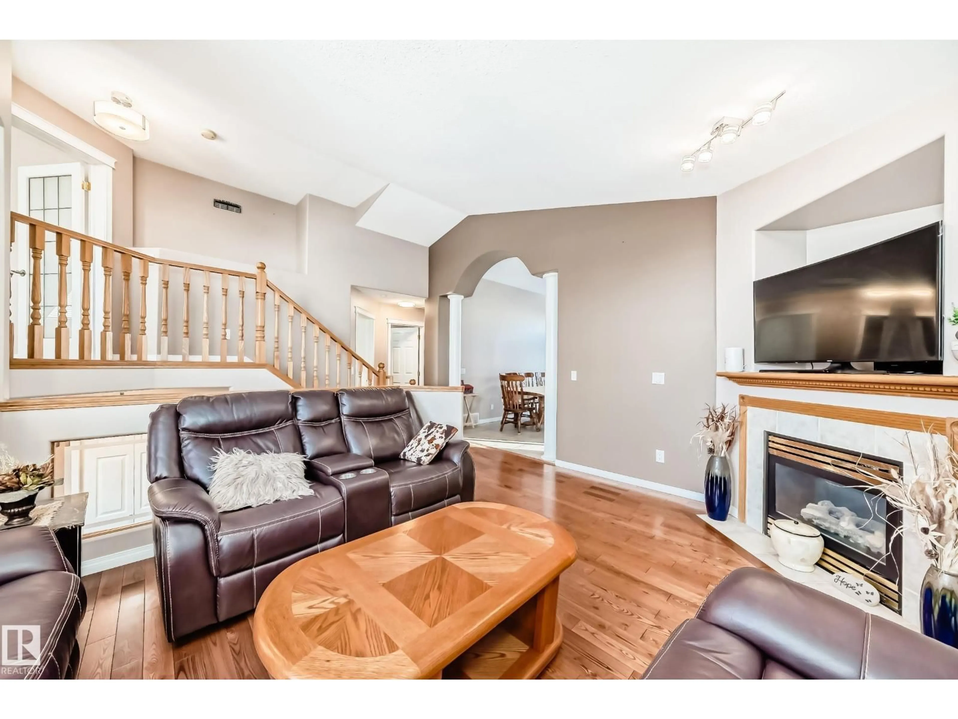 Living room with furniture, unknown for NW - 16348 89 ST, Edmonton Alberta T5Z3S1