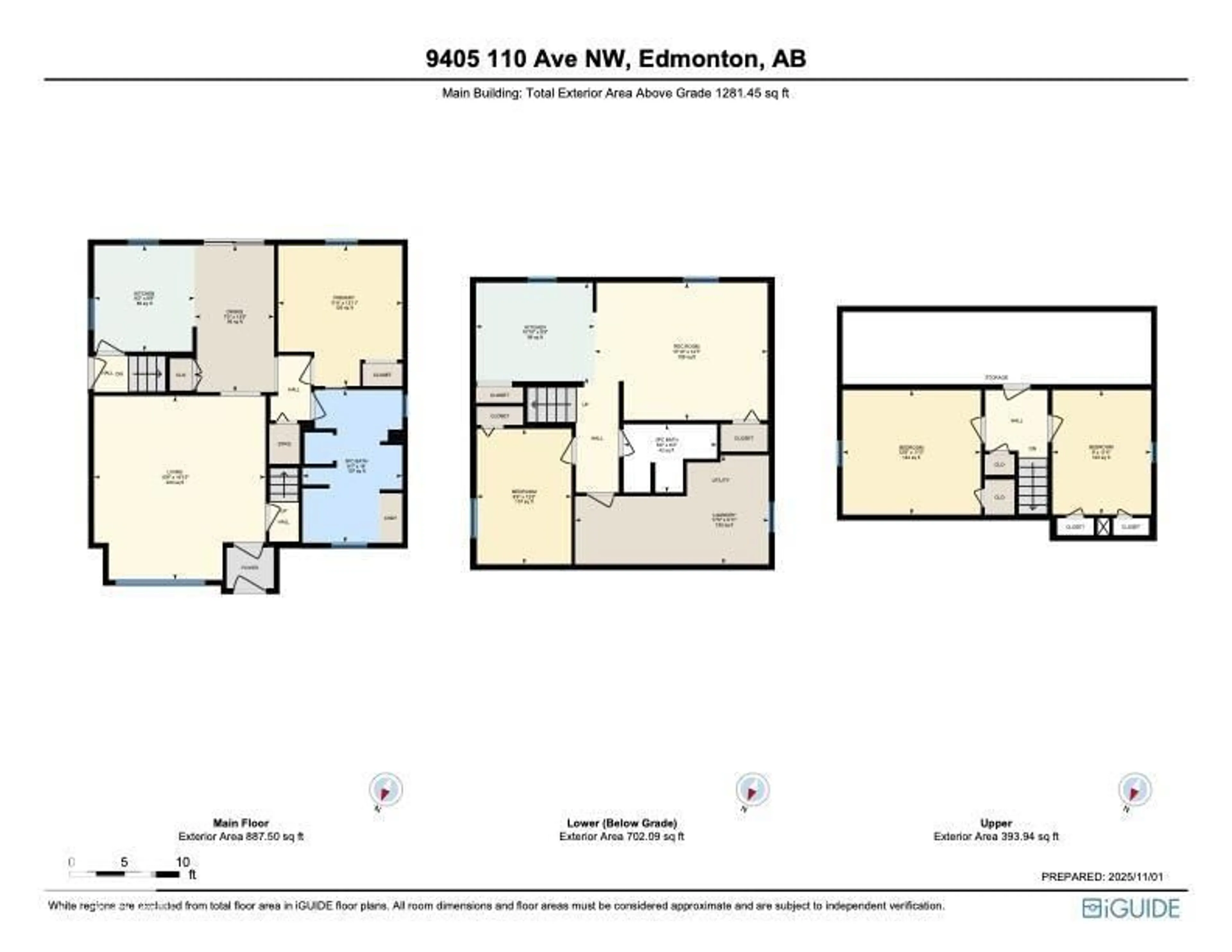 Floor plan for 9405 110 AV, Edmonton Alberta T5H1H2