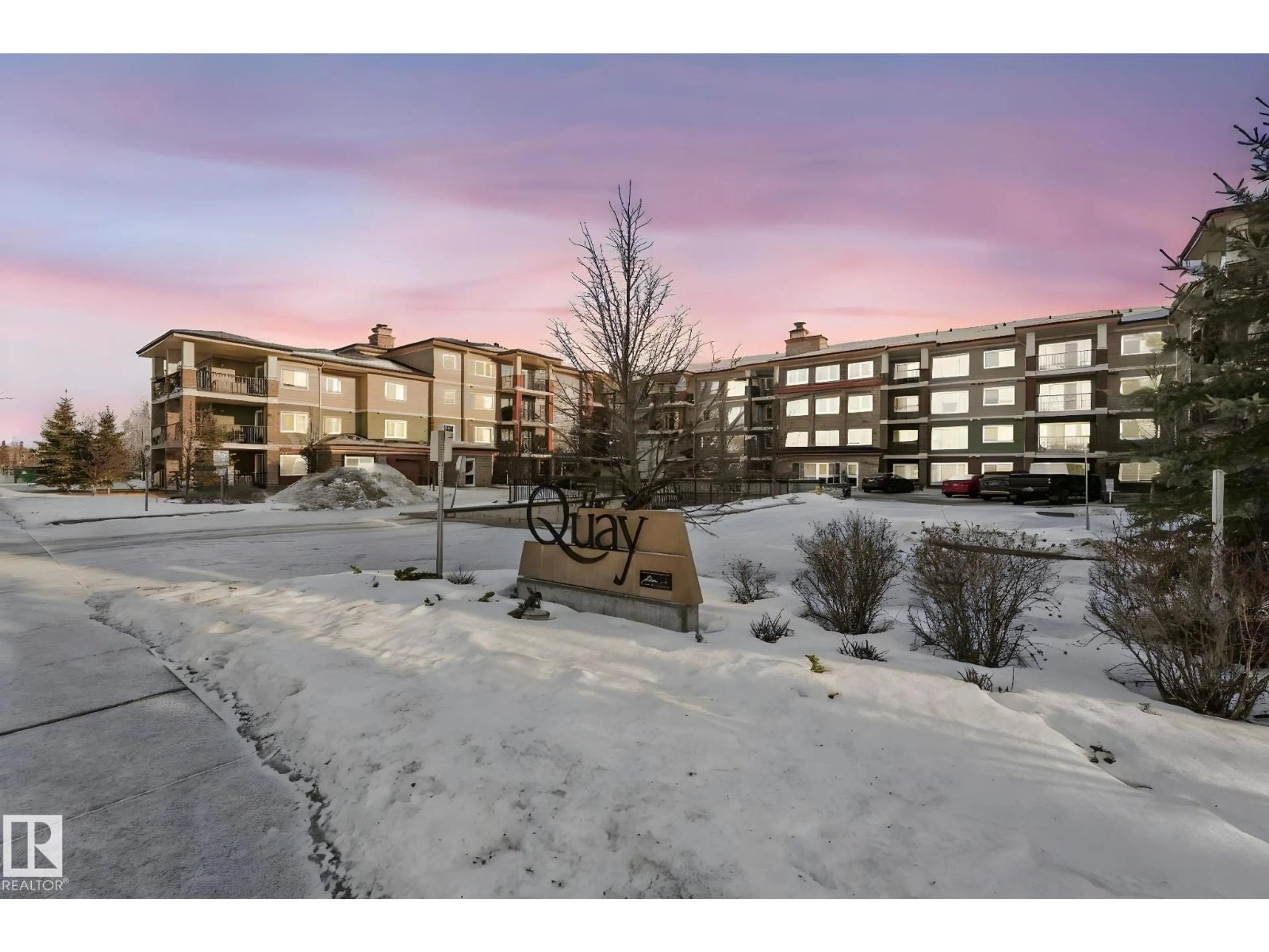 A pic from outside/outdoor area/front of a property/back of a property/a pic from drone, mountain view for #215 - 7021 SOUTH TERWILLEGAR DR, Edmonton Alberta T6R0W5