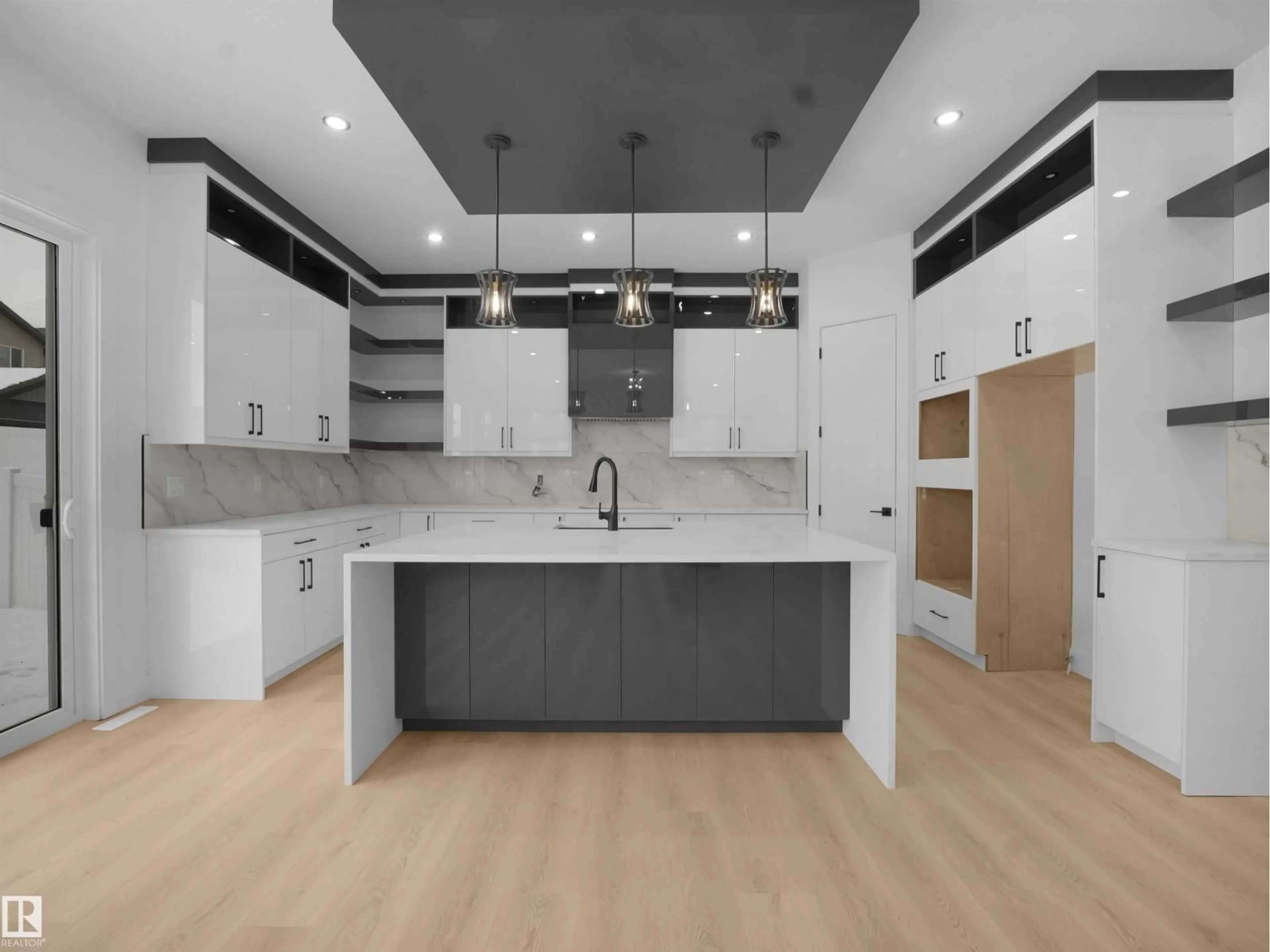Open concept kitchen, unknown for 1107 GYRFALCON CR, Edmonton Alberta T5S0S5