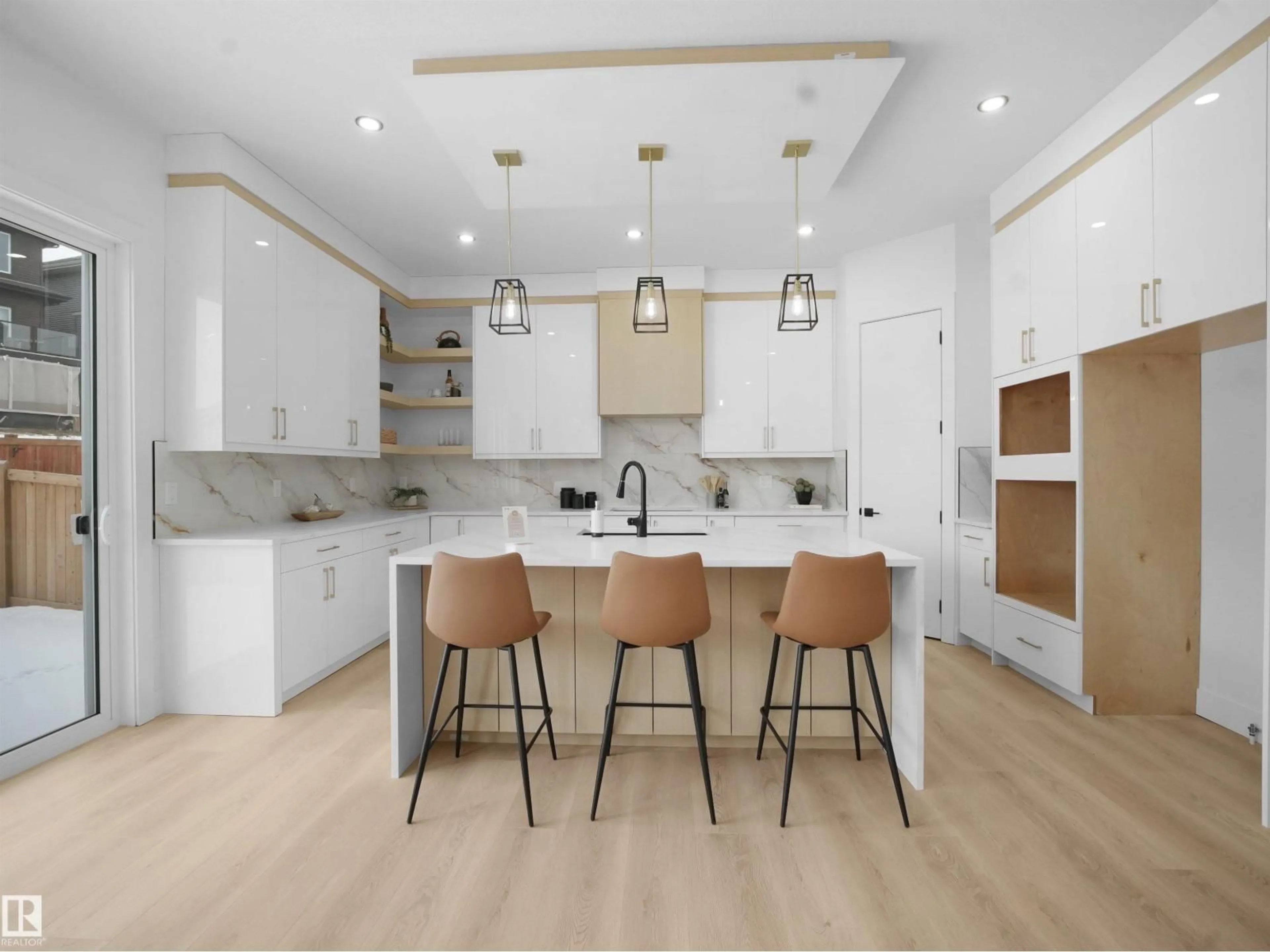 Open concept kitchen, unknown for 1168 GYRFALCON CR, Edmonton Alberta T5S0S1