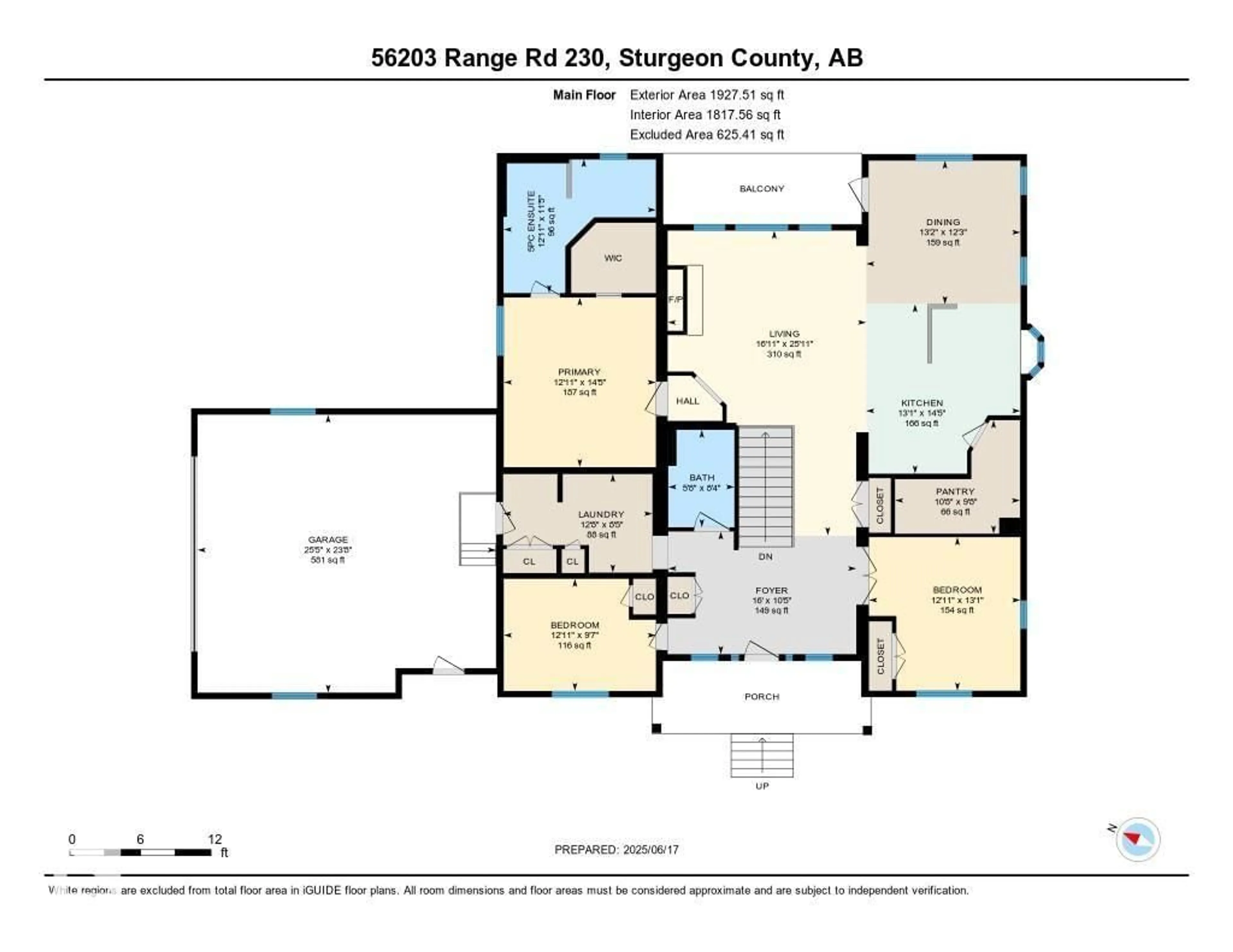 Floor plan for 56203 RGE ROAD 230, Rural Sturgeon County Alberta T0A1N0
