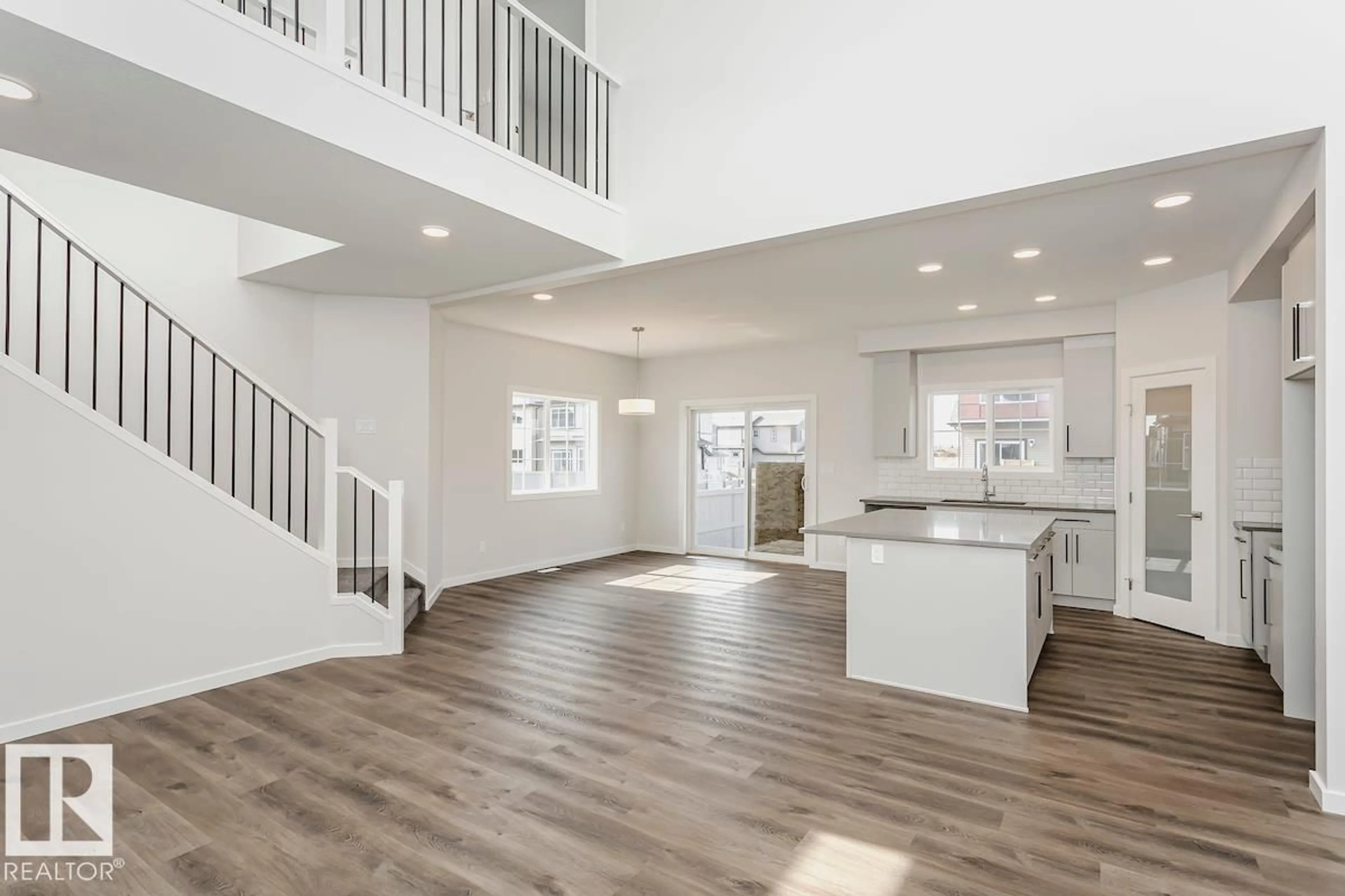 Open concept kitchen, unknown for 17408 2 ST, Edmonton Alberta T5Y4G6