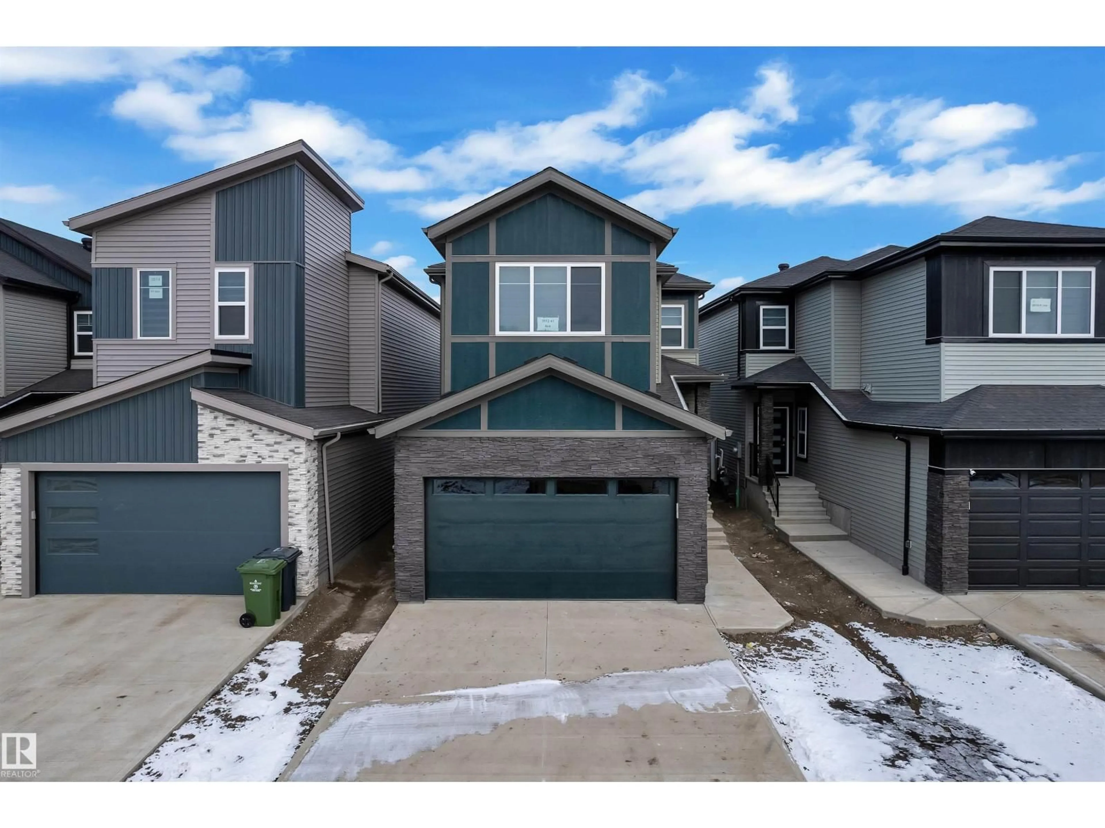 A pic from outside/outdoor area/front of a property/back of a property/a pic from drone, street for 3512 41 AV, Beaumont Alberta T4X3H3