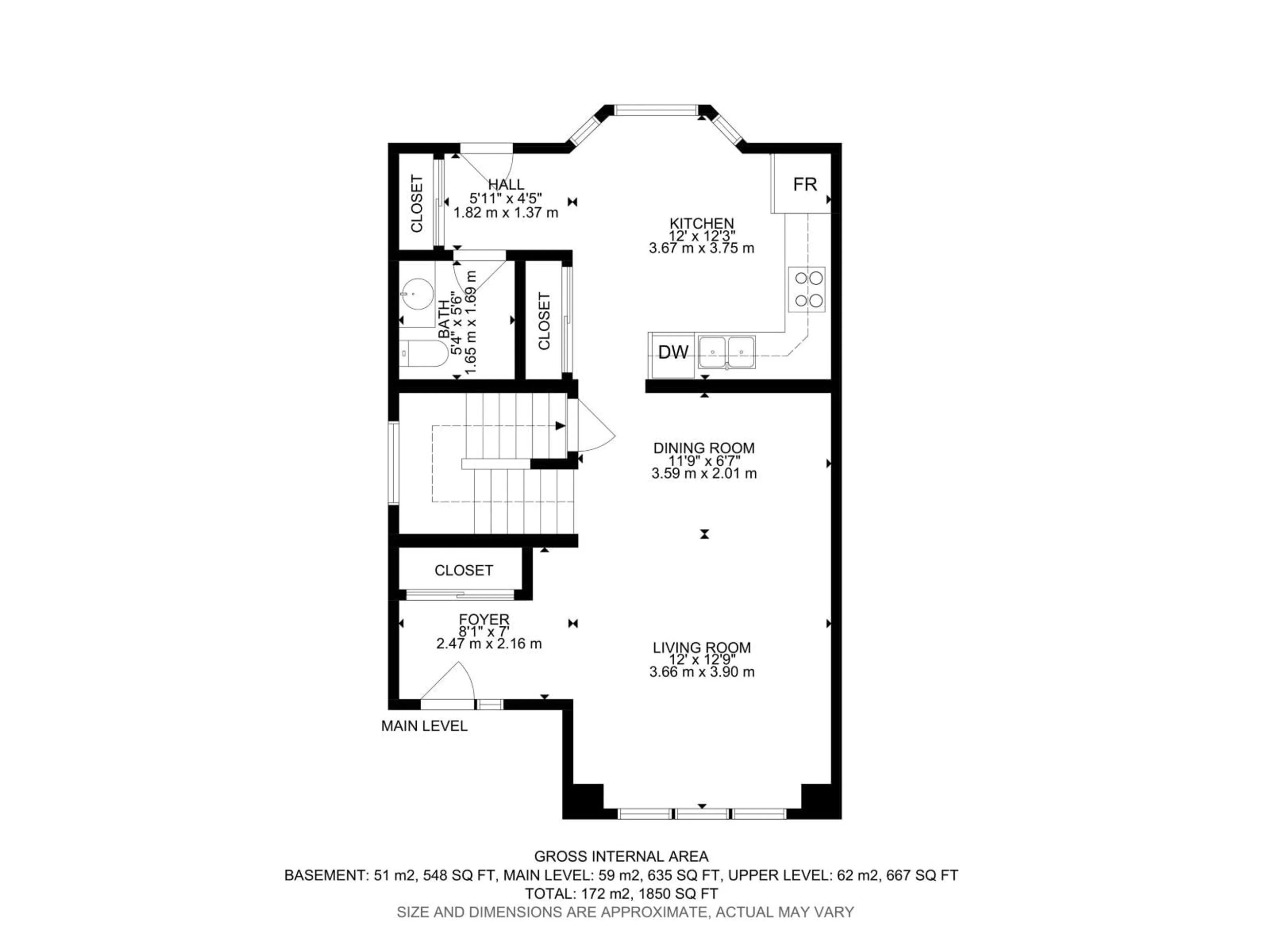 Floor plan for 8006 15A AV, Edmonton Alberta T6K4E3