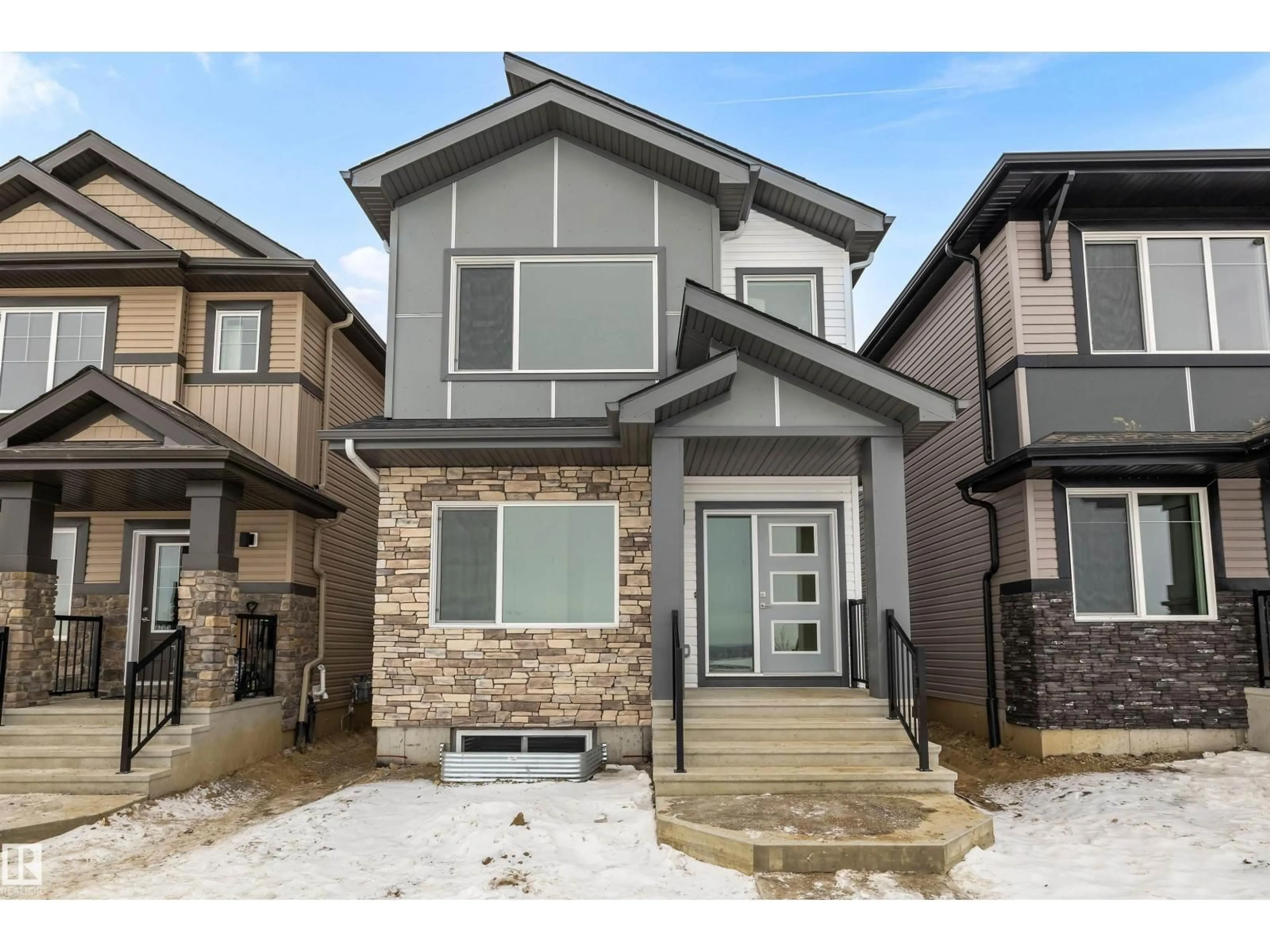 Home with brick exterior material, street for 4592 WARBLER LO, Edmonton Alberta T5S0W9