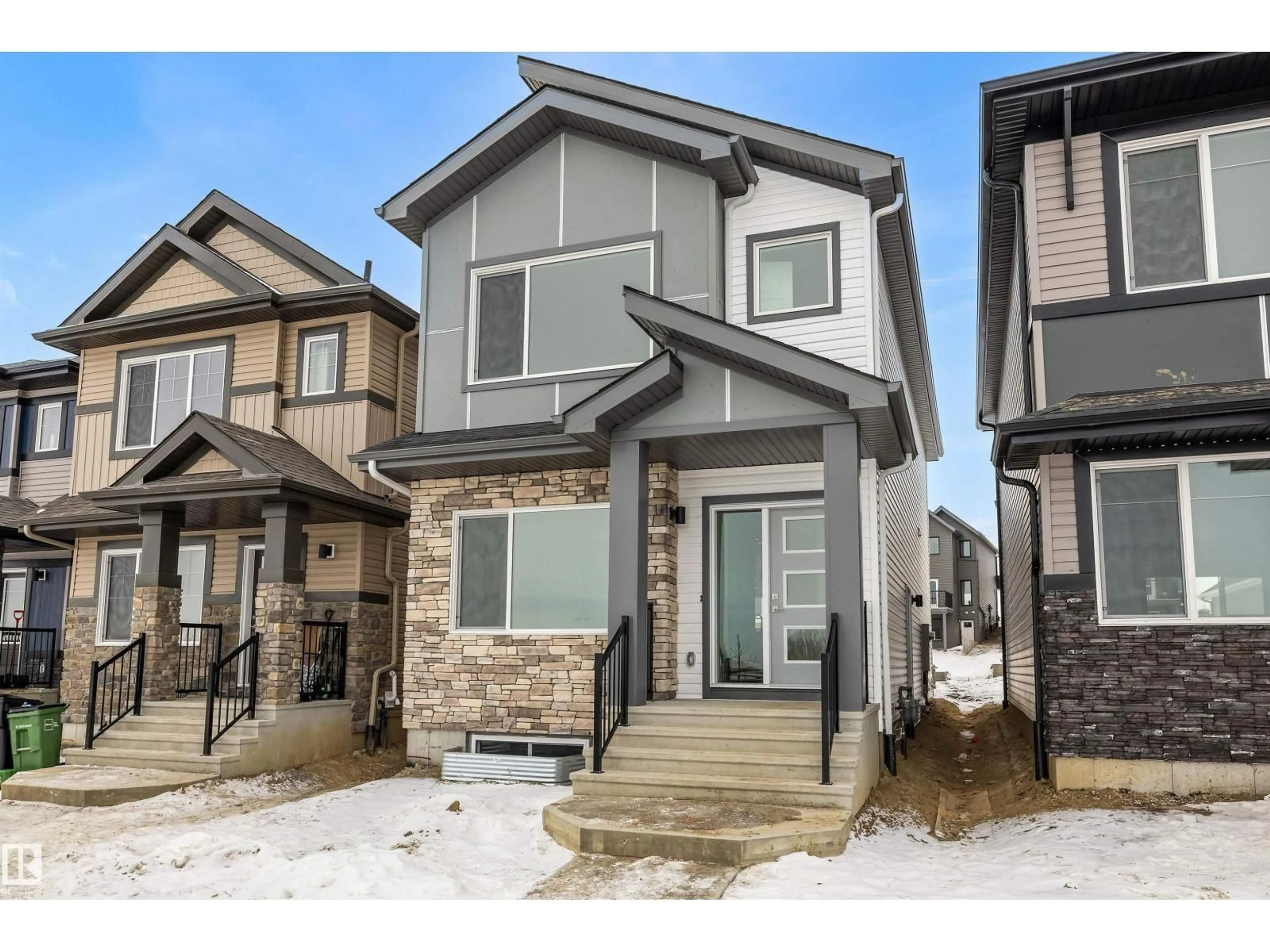 Home with vinyl exterior material, street for 4592 WARBLER LO, Edmonton Alberta T5S0W9