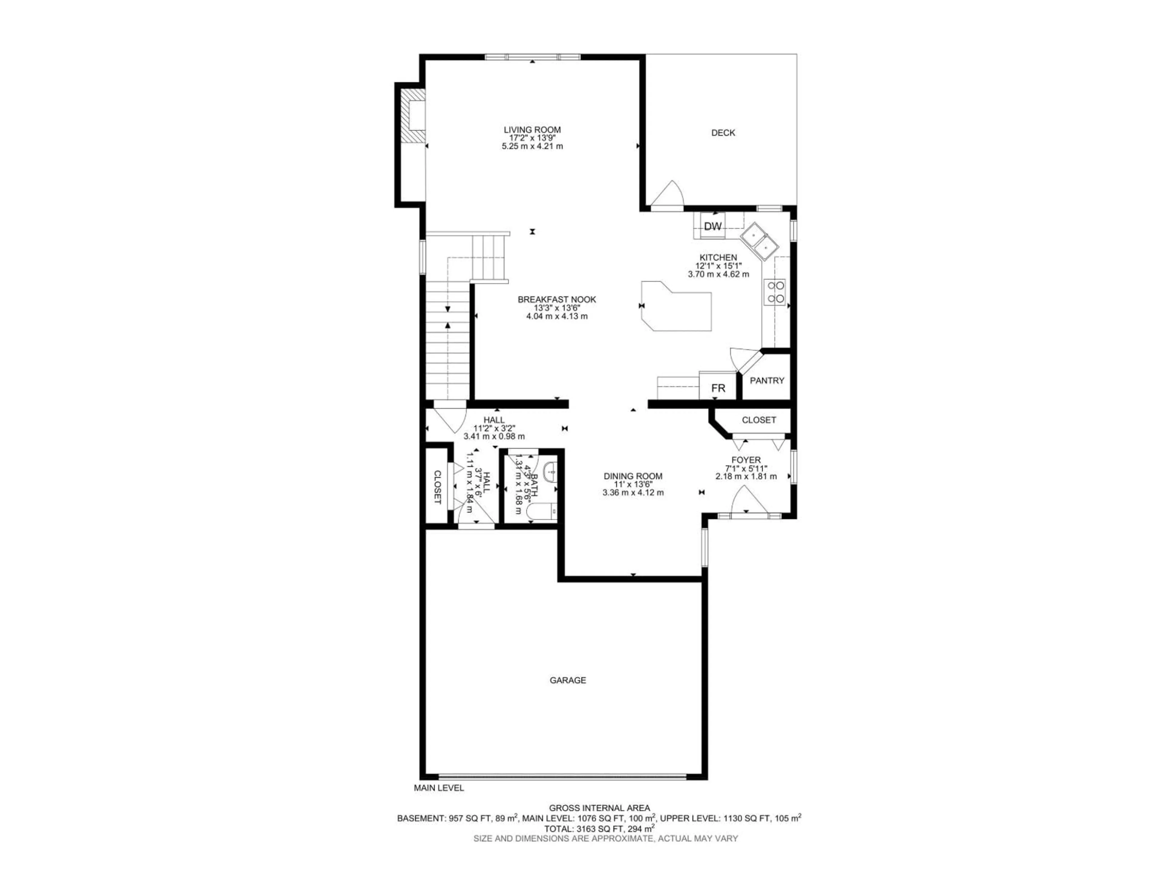 Floor plan for 2084 HADDOW DR, Edmonton Alberta T6R3B8