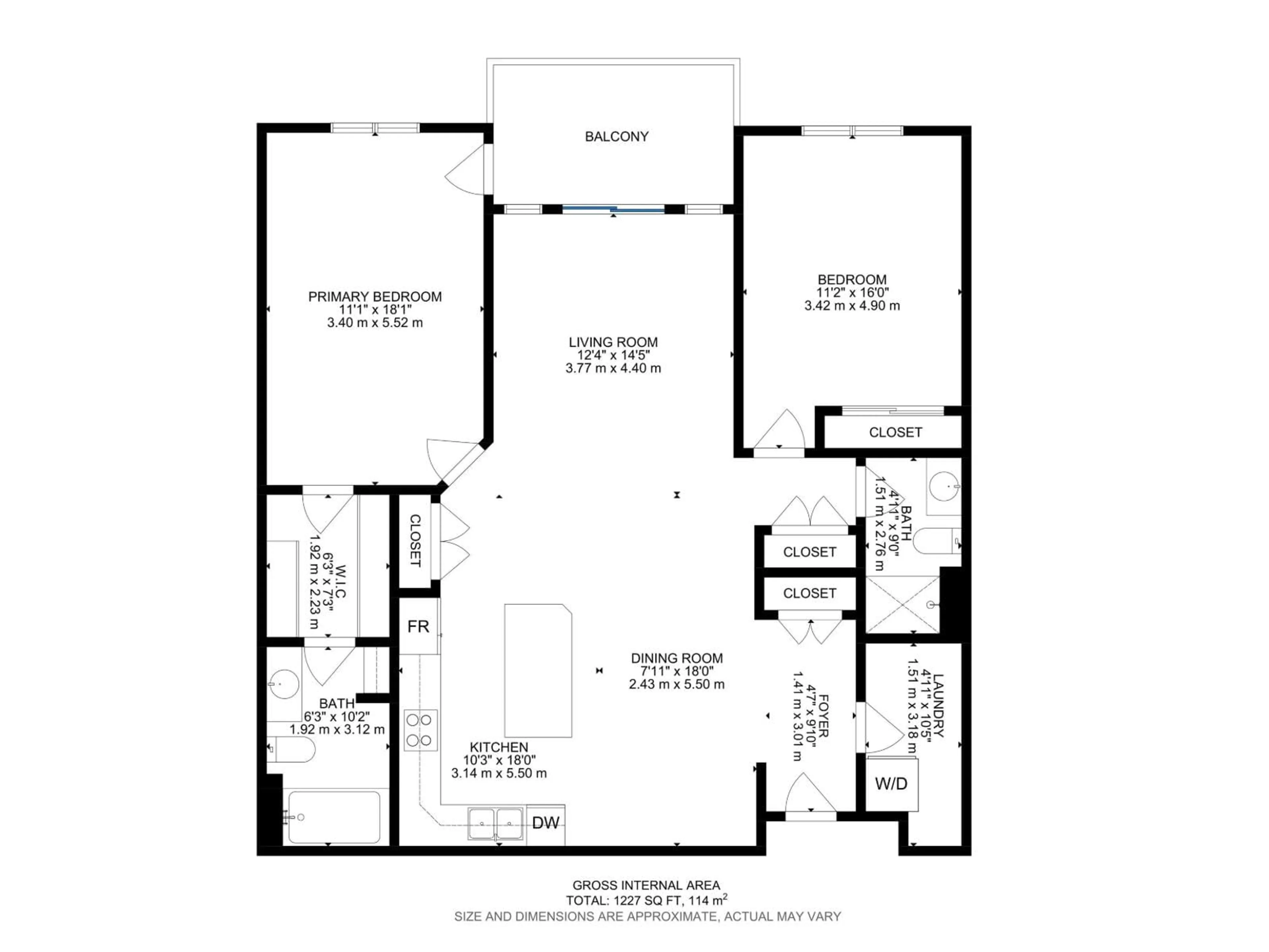 Floor plan for #412 - 278 SUDER GREENS DR, Edmonton Alberta T5T6V6