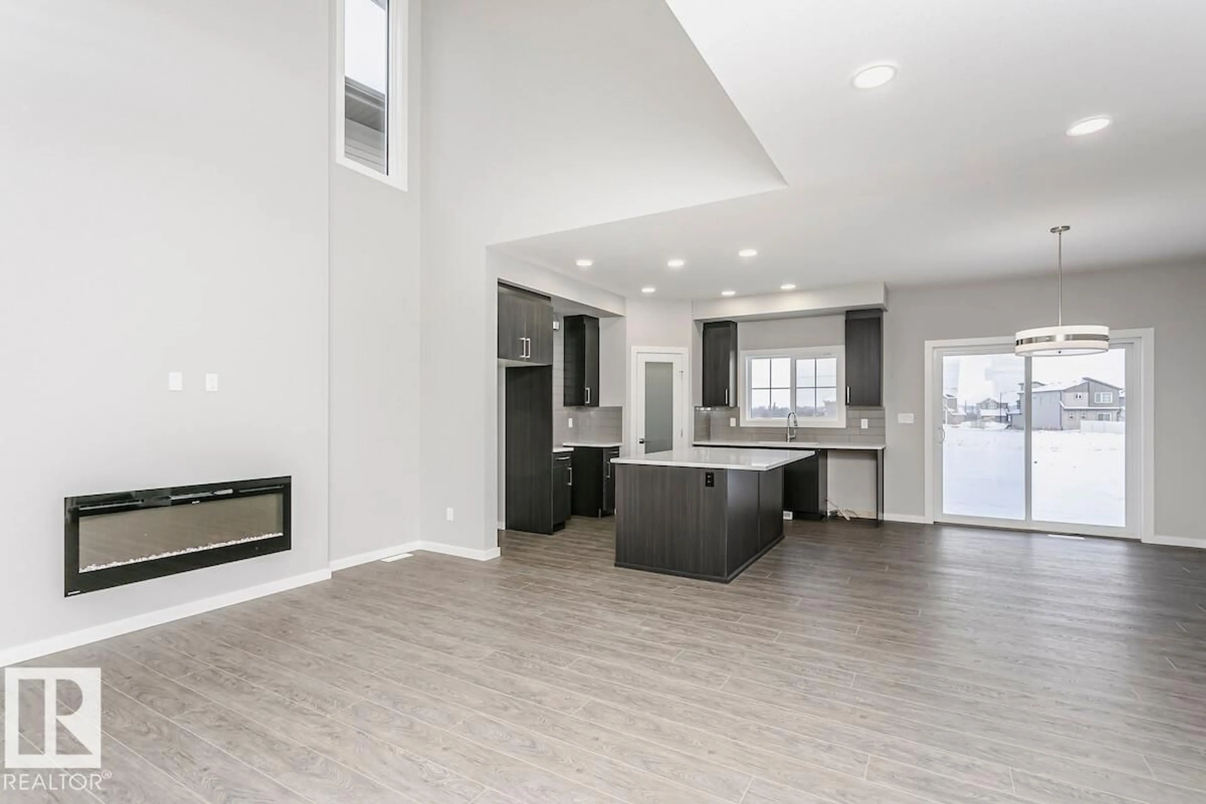 Open concept kitchen, unknown for 324 173 AV, Edmonton Alberta T5Y4G6