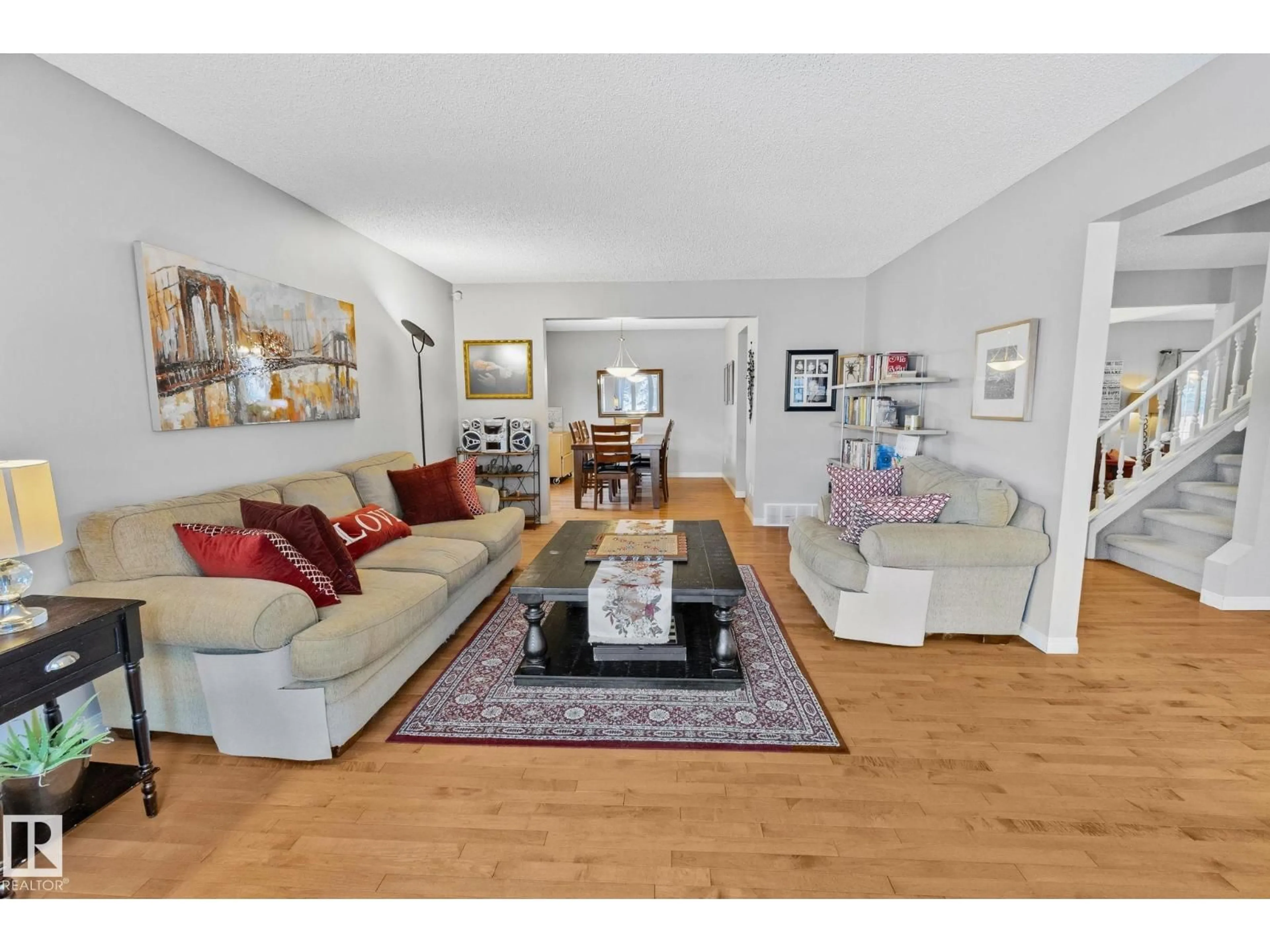 Living room with furniture, unknown for 18611 62A AV, Edmonton Alberta T5T2T4