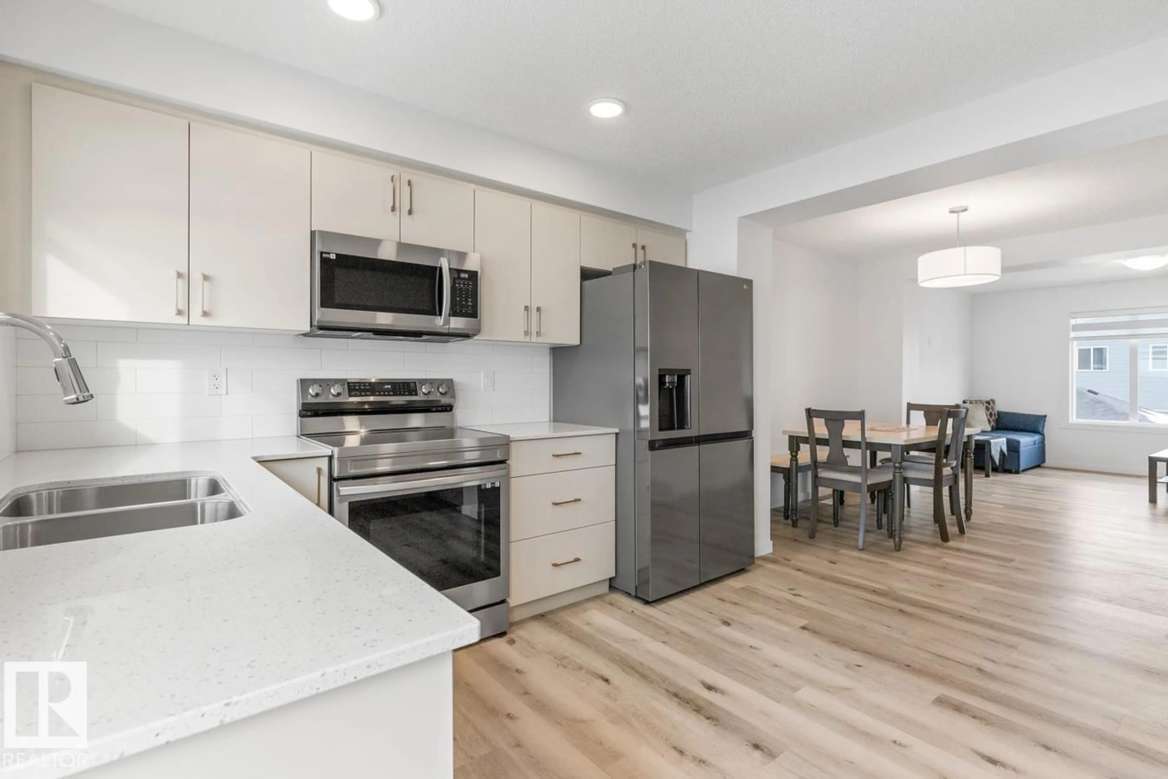 Open concept kitchen, unknown for NW - 2057 192 ST, Edmonton Alberta T6N3A8