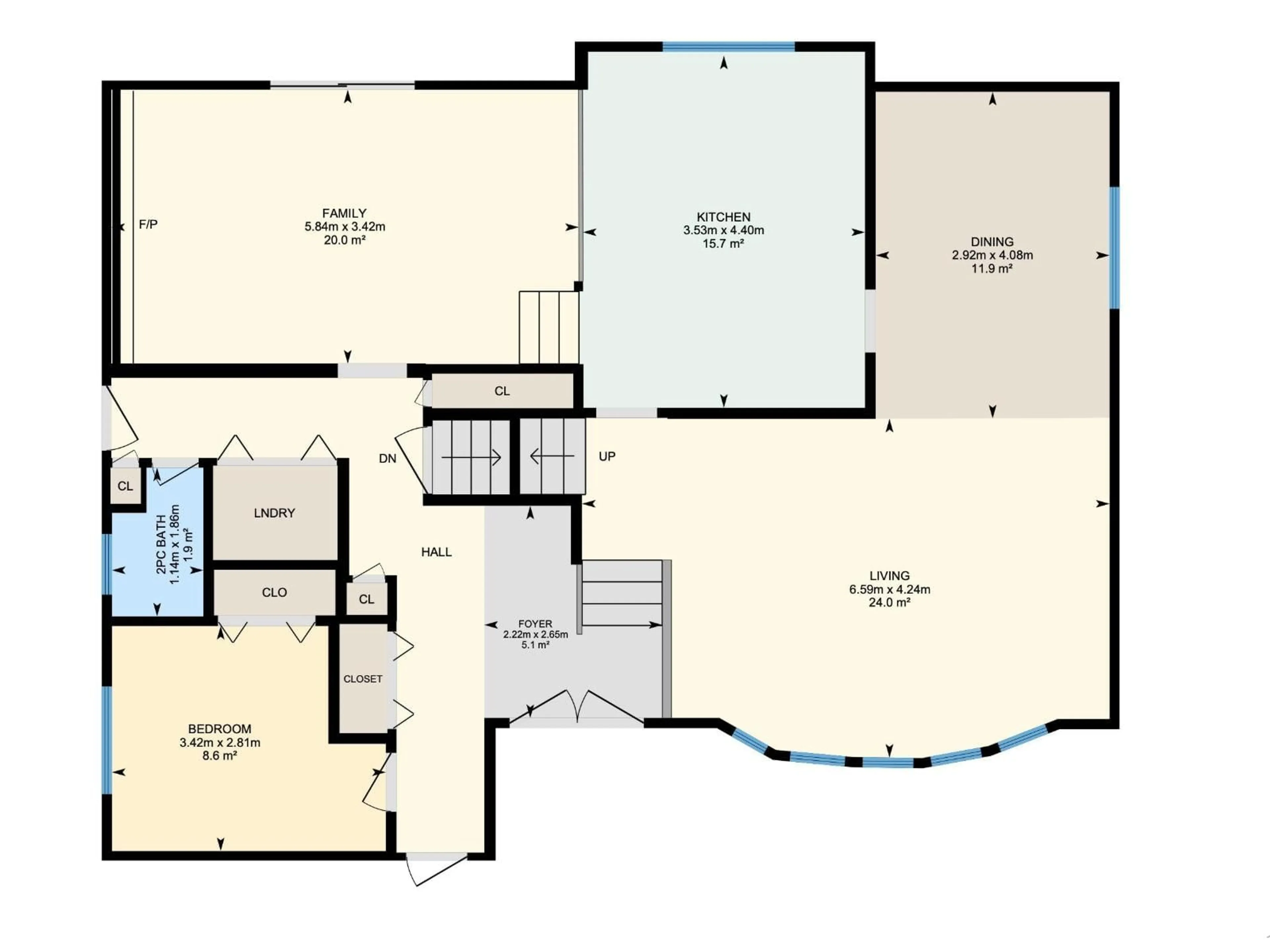 Floor plan for 15007 115 ST, Edmonton Alberta T5X1H9