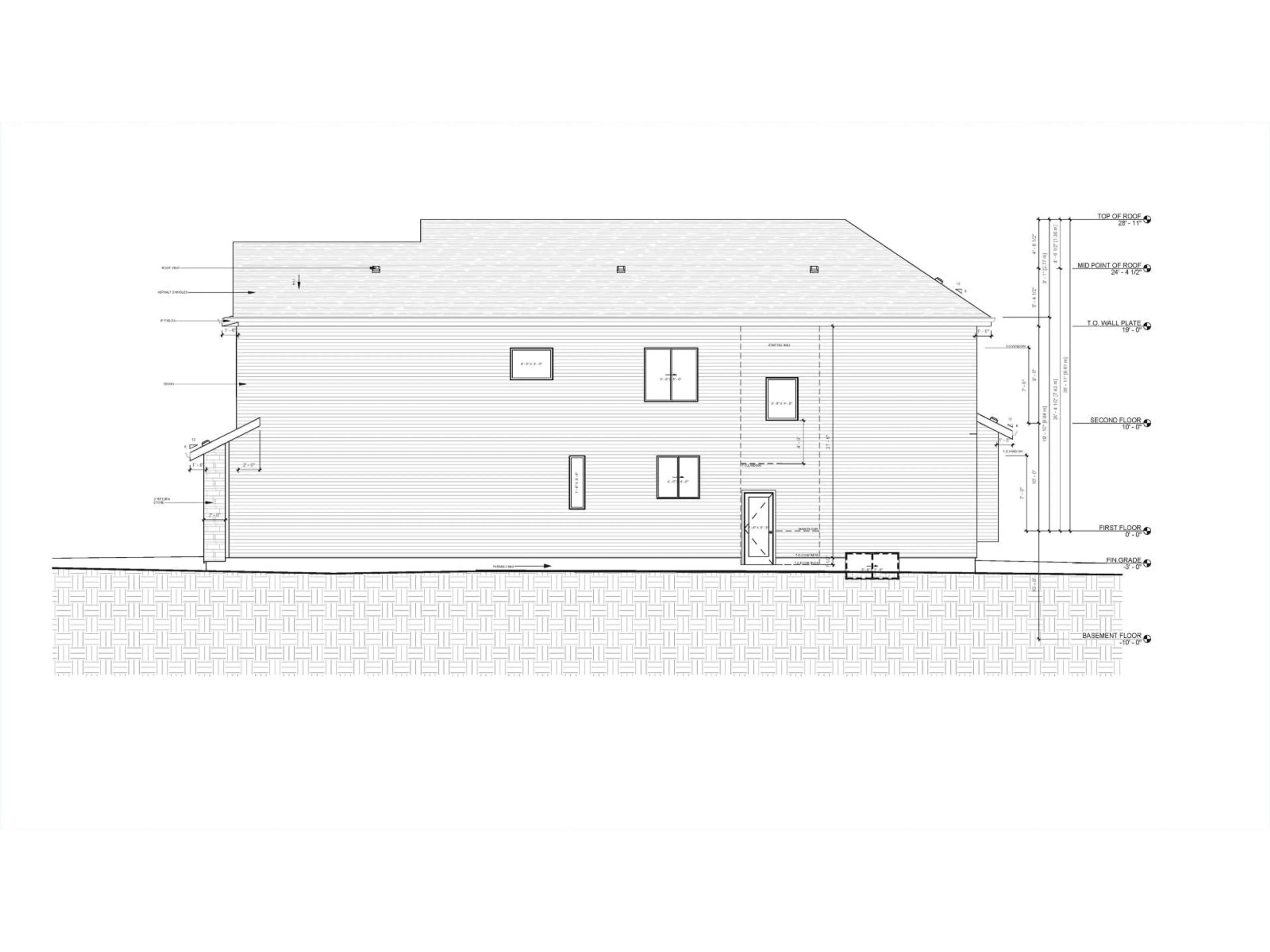 Floor plan for SW - 2832 1 AV, Edmonton Alberta T6X3E2