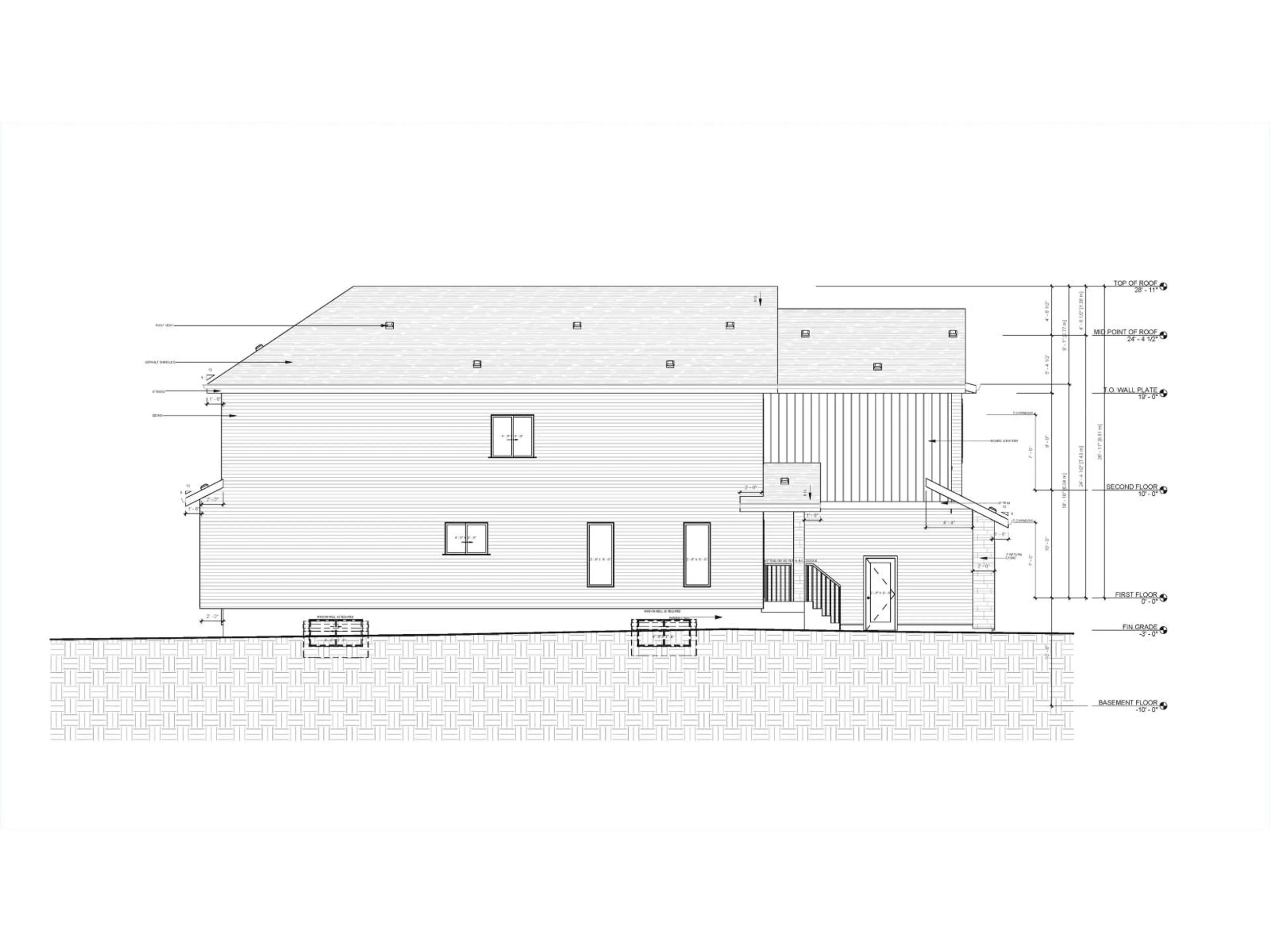 Floor plan for SW - 2832 1 AV, Edmonton Alberta T6X3E2