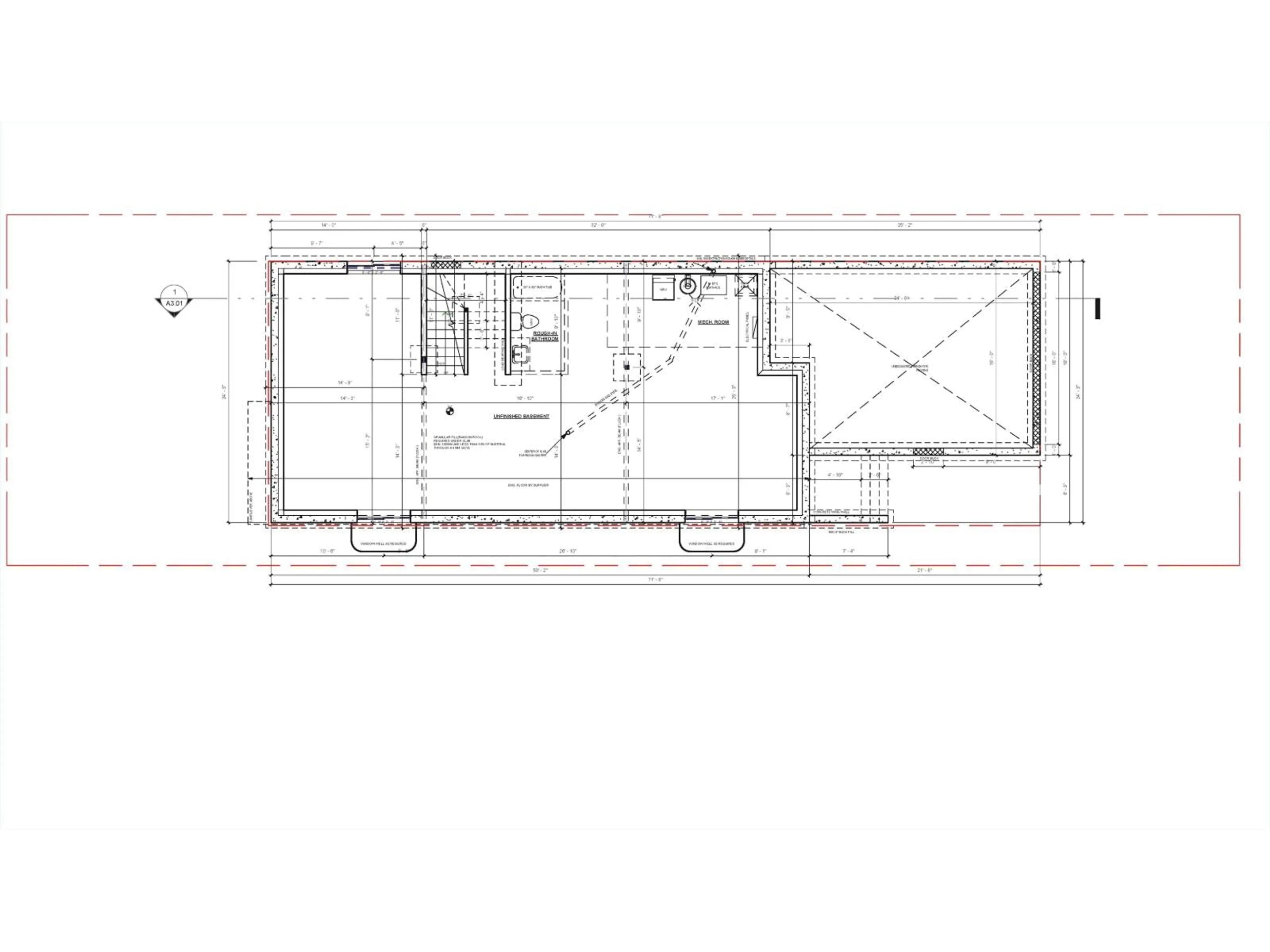 Floor plan for SW - 2832 1 AV, Edmonton Alberta T6X3E2