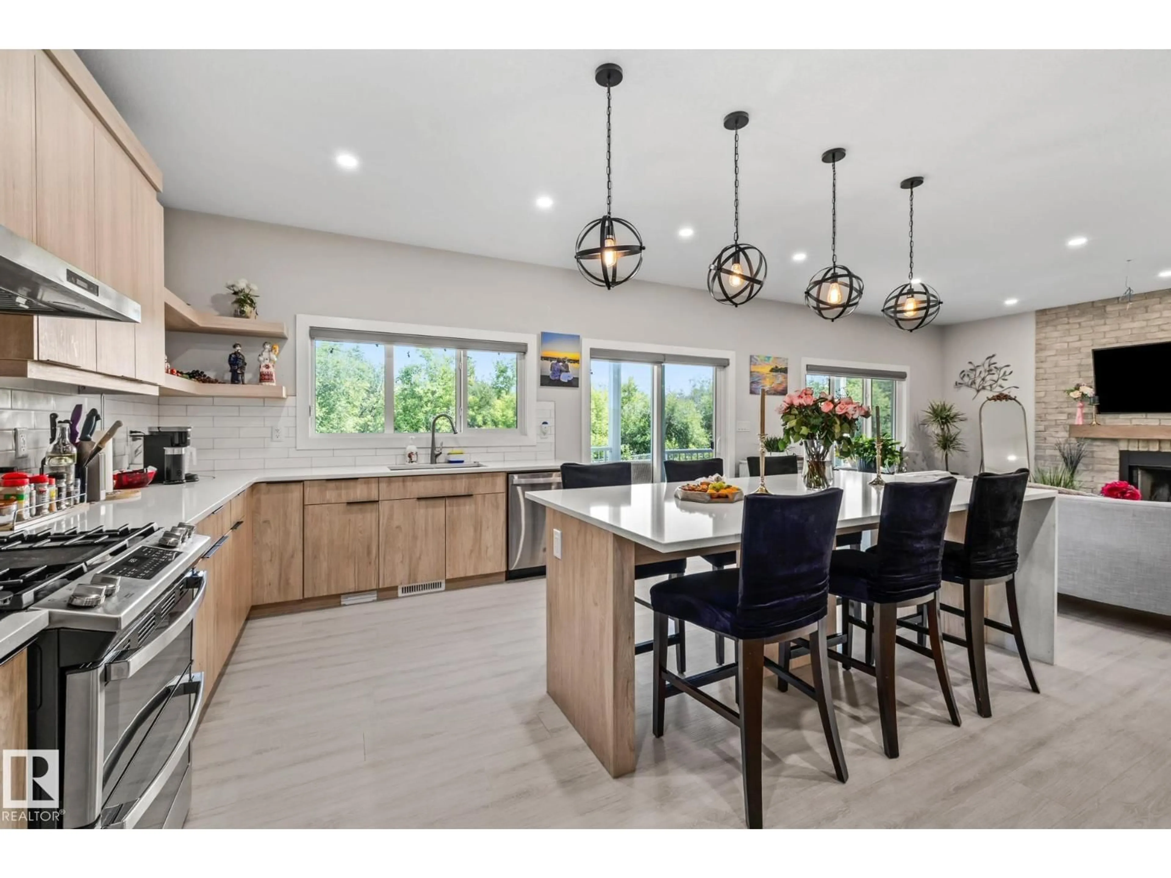 Open concept kitchen, unknown for 55 - 5225 55 ST, Wabamun Alberta T0E2K0