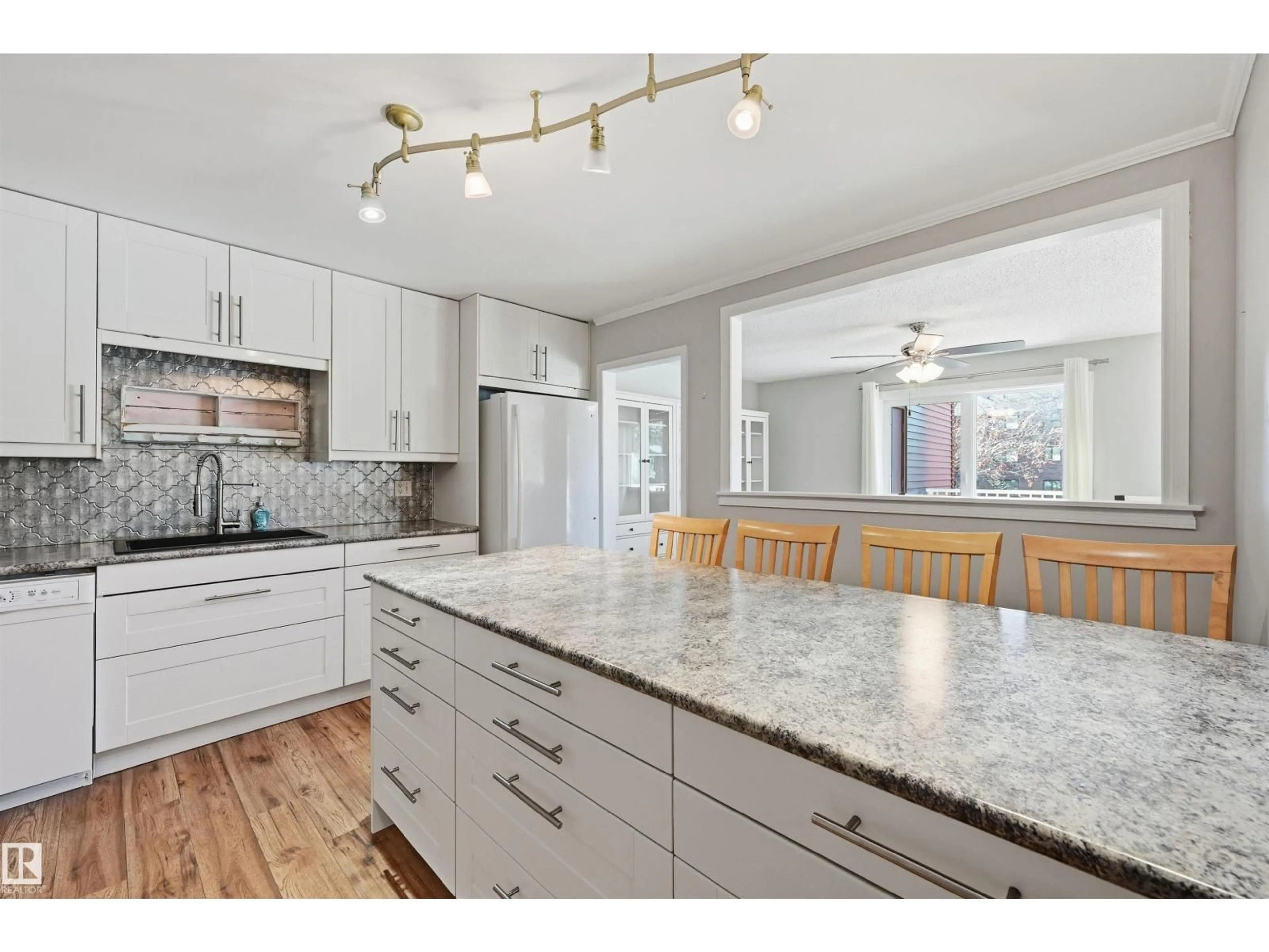 Open concept kitchen, unknown for 204 - 14810 51 AV, Edmonton Alberta T6H5G5