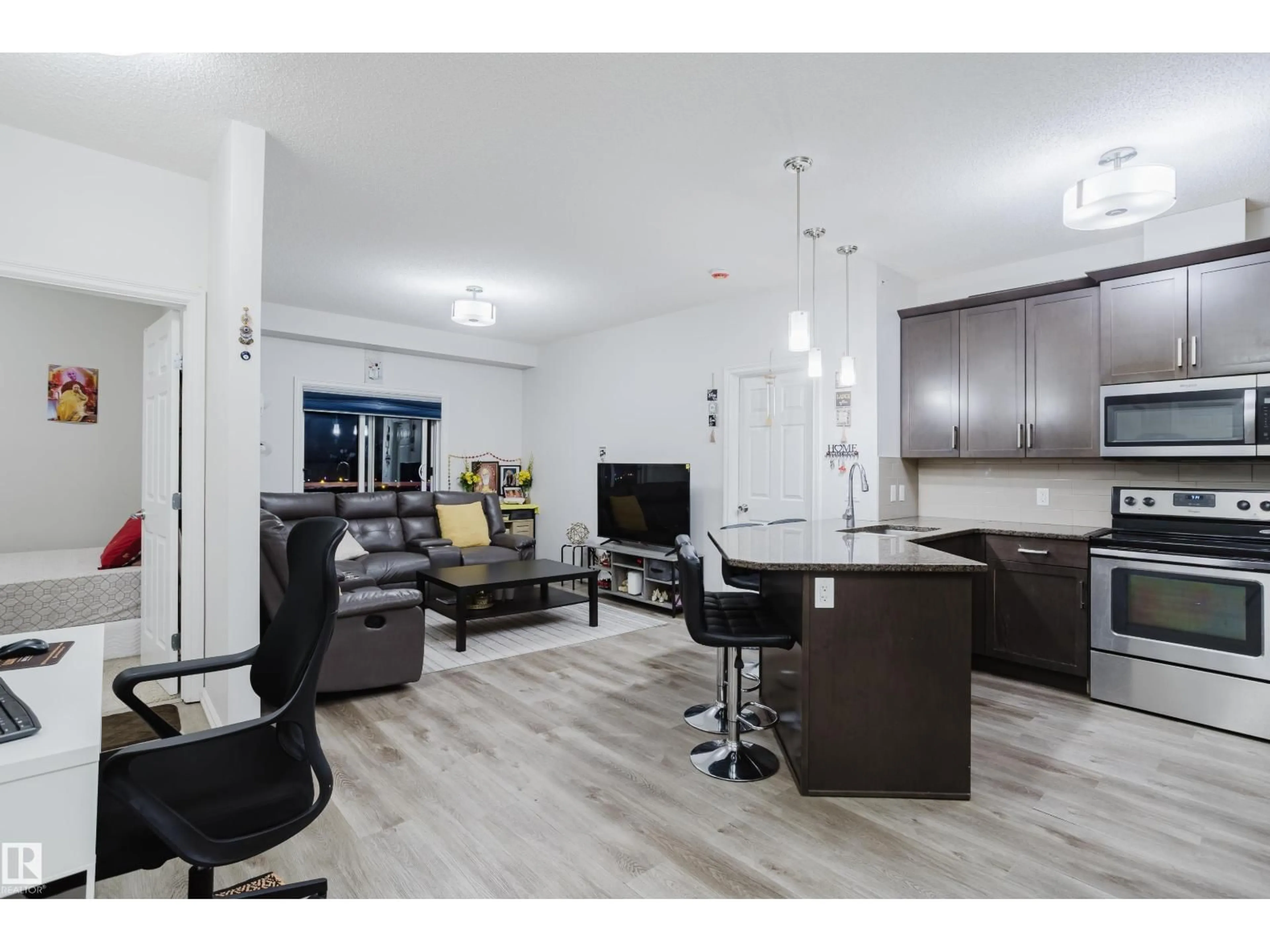 Open concept kitchen, unknown for #415 - 2203 44 AV, Edmonton Alberta T6T0T2
