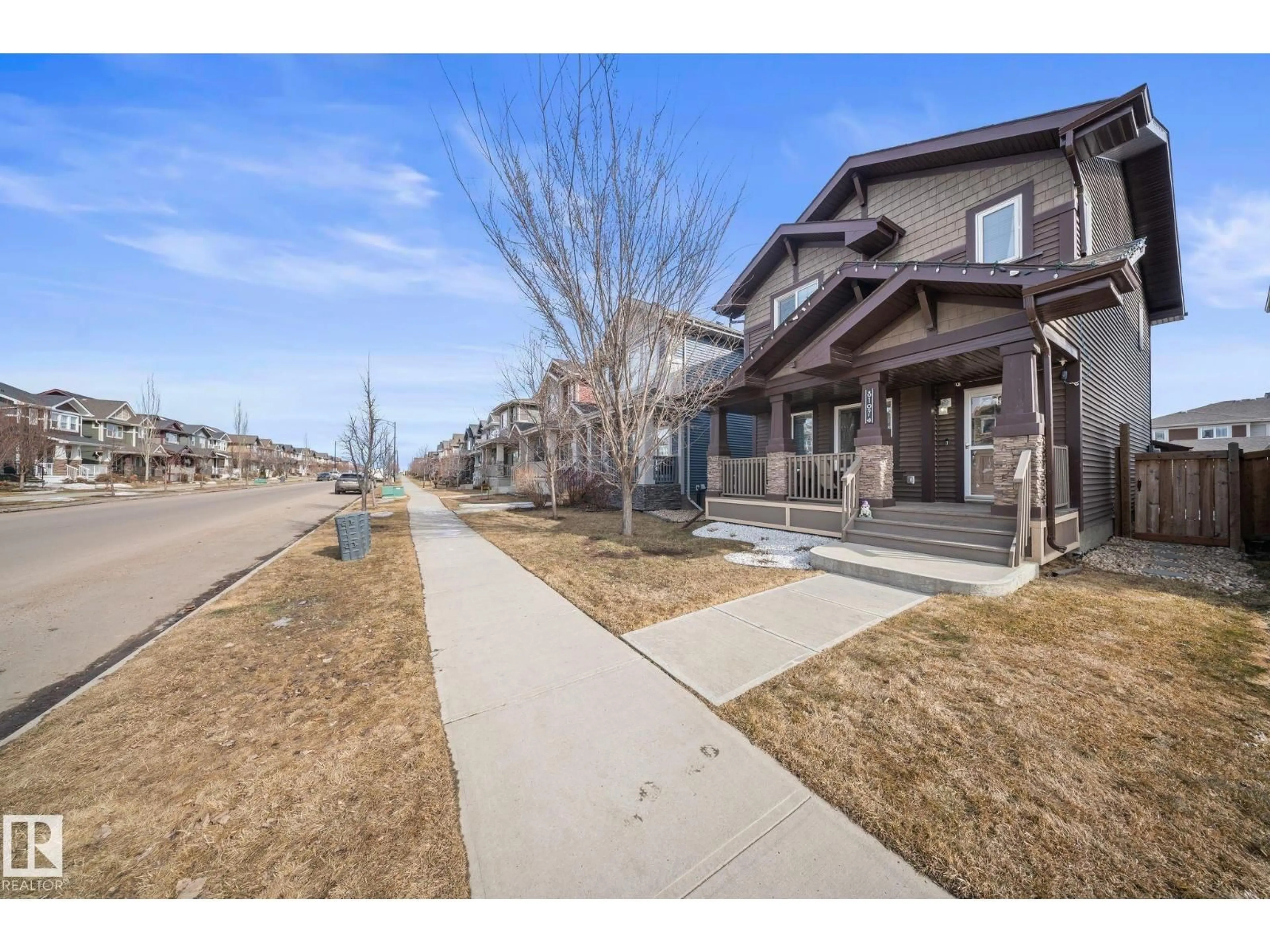 A pic from outside/outdoor area/front of a property/back of a property/a pic from drone, street for 8107 224 ST, Edmonton Alberta T5T7A4