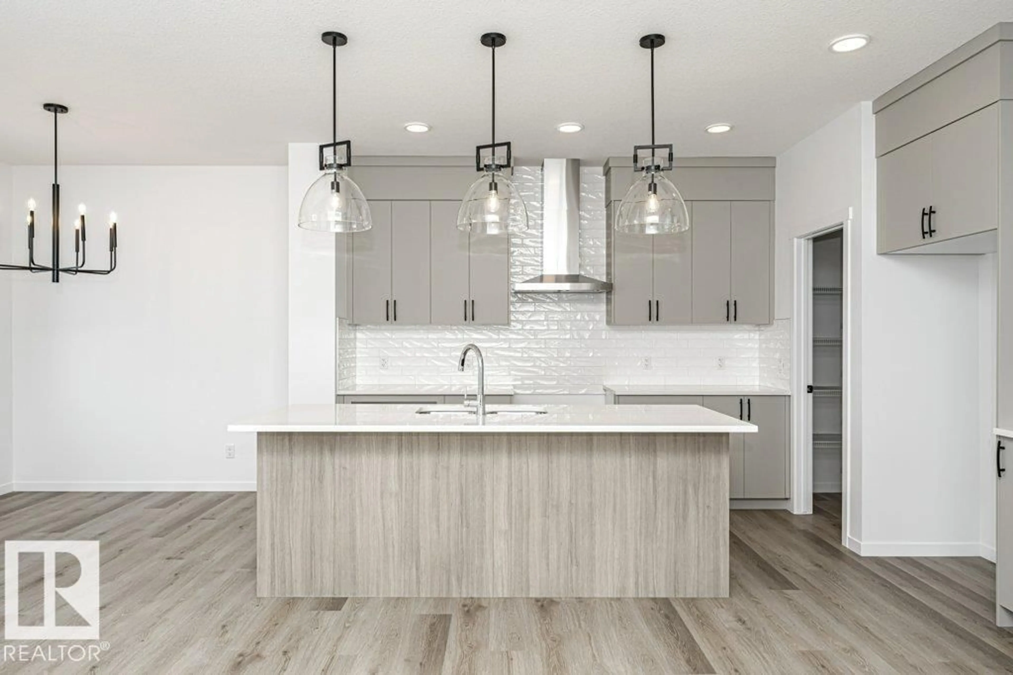 Open concept kitchen, unknown for SW - 2524 158 ST, Edmonton Alberta T6W5P6