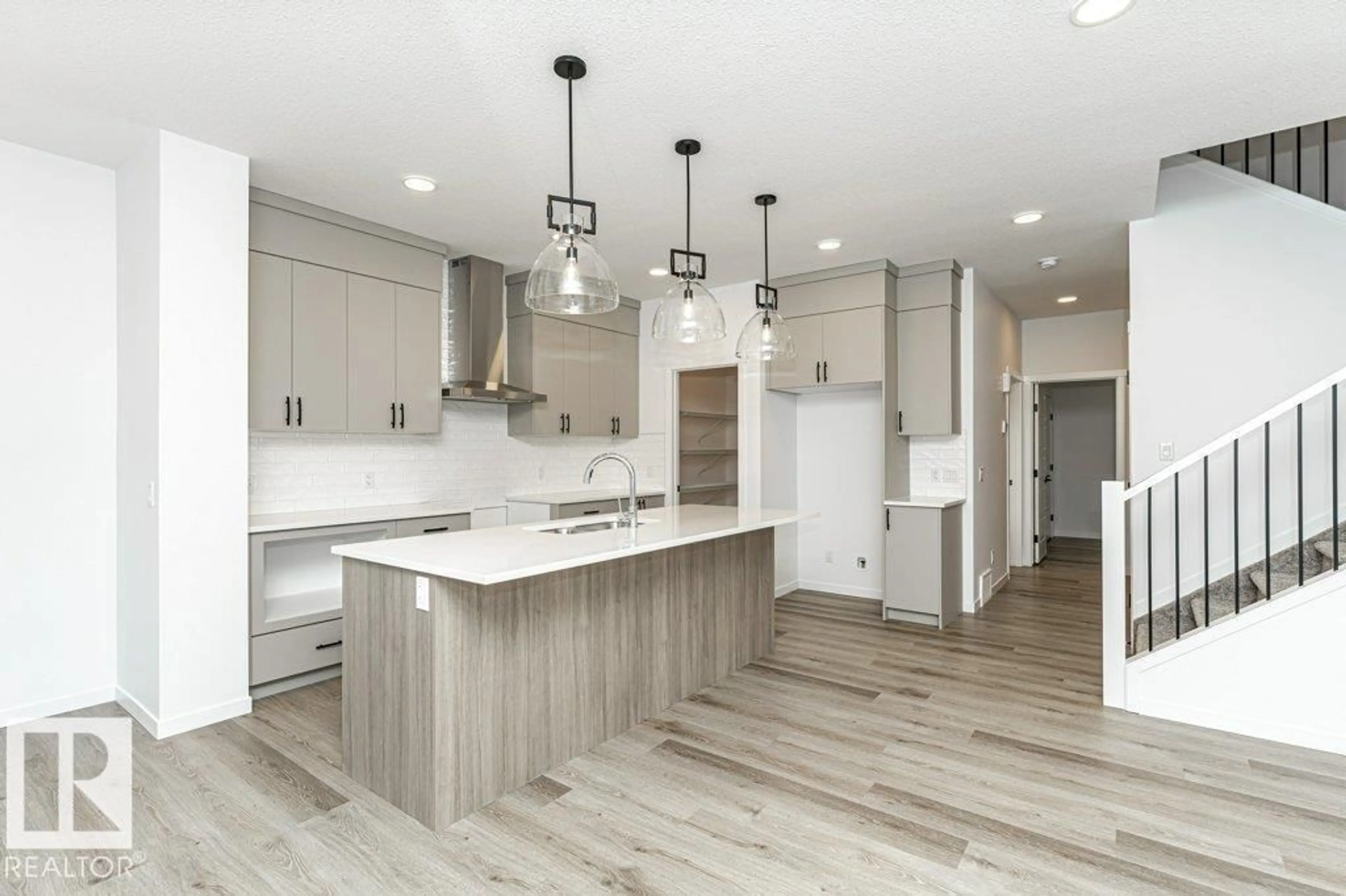 Open concept kitchen, unknown for SW - 2524 158 ST, Edmonton Alberta T6W5P6
