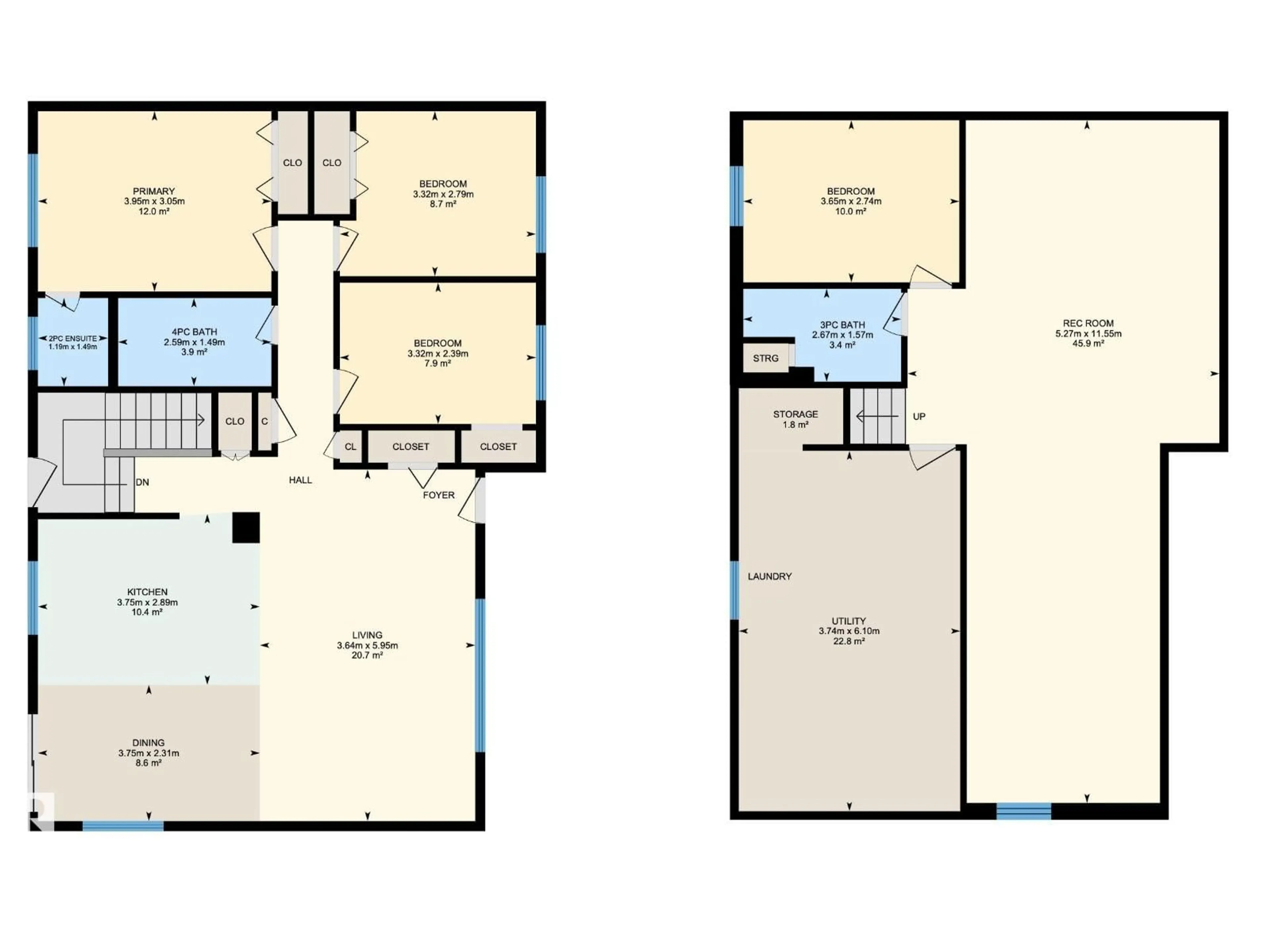 Floor plan for 885 JUNIPER AV, Sherwood Park Alberta T8A1C4