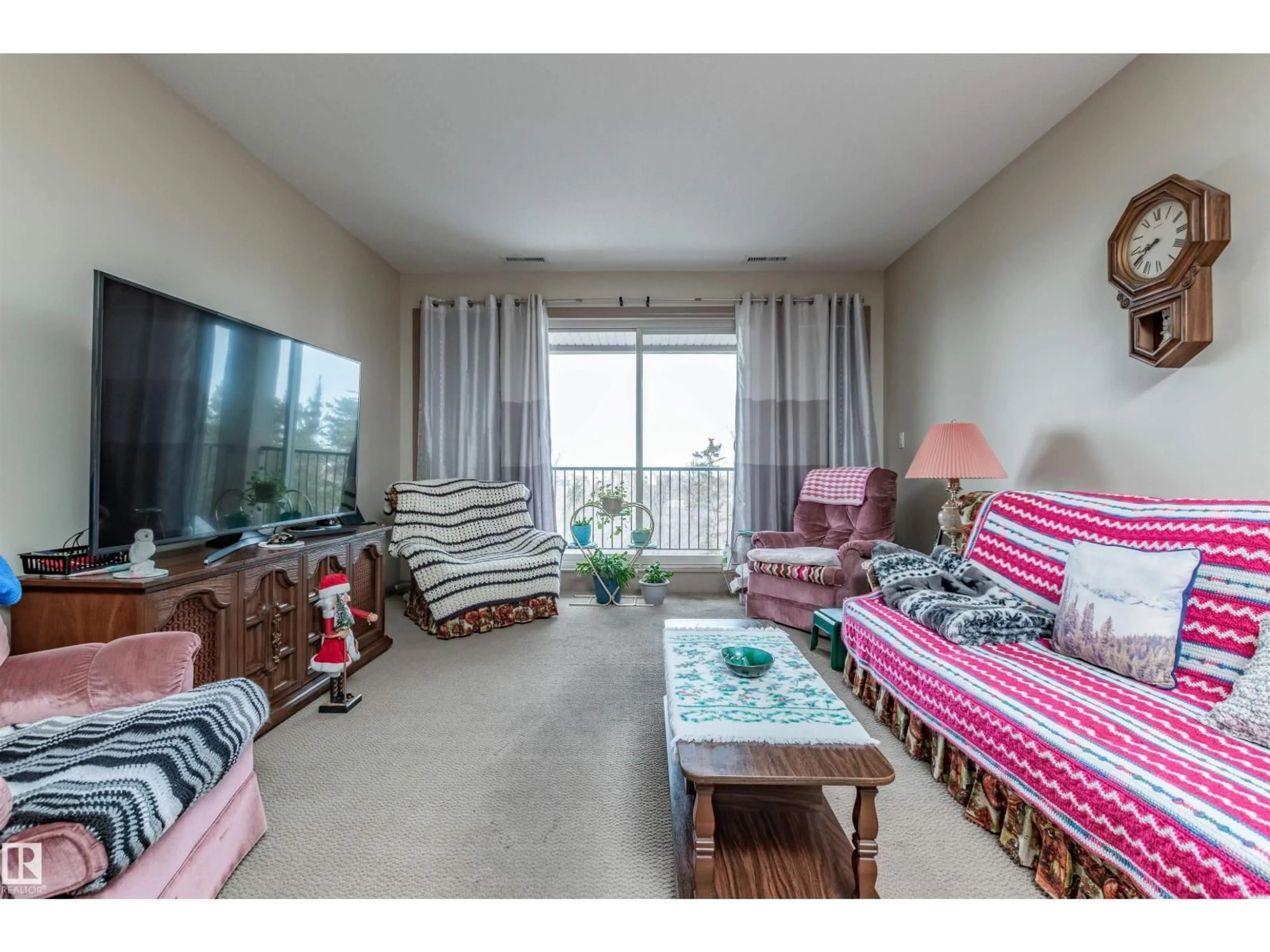 Living room with furniture, unknown for 301 - 501 PALISADES WY, Sherwood Park Alberta T8H0H8