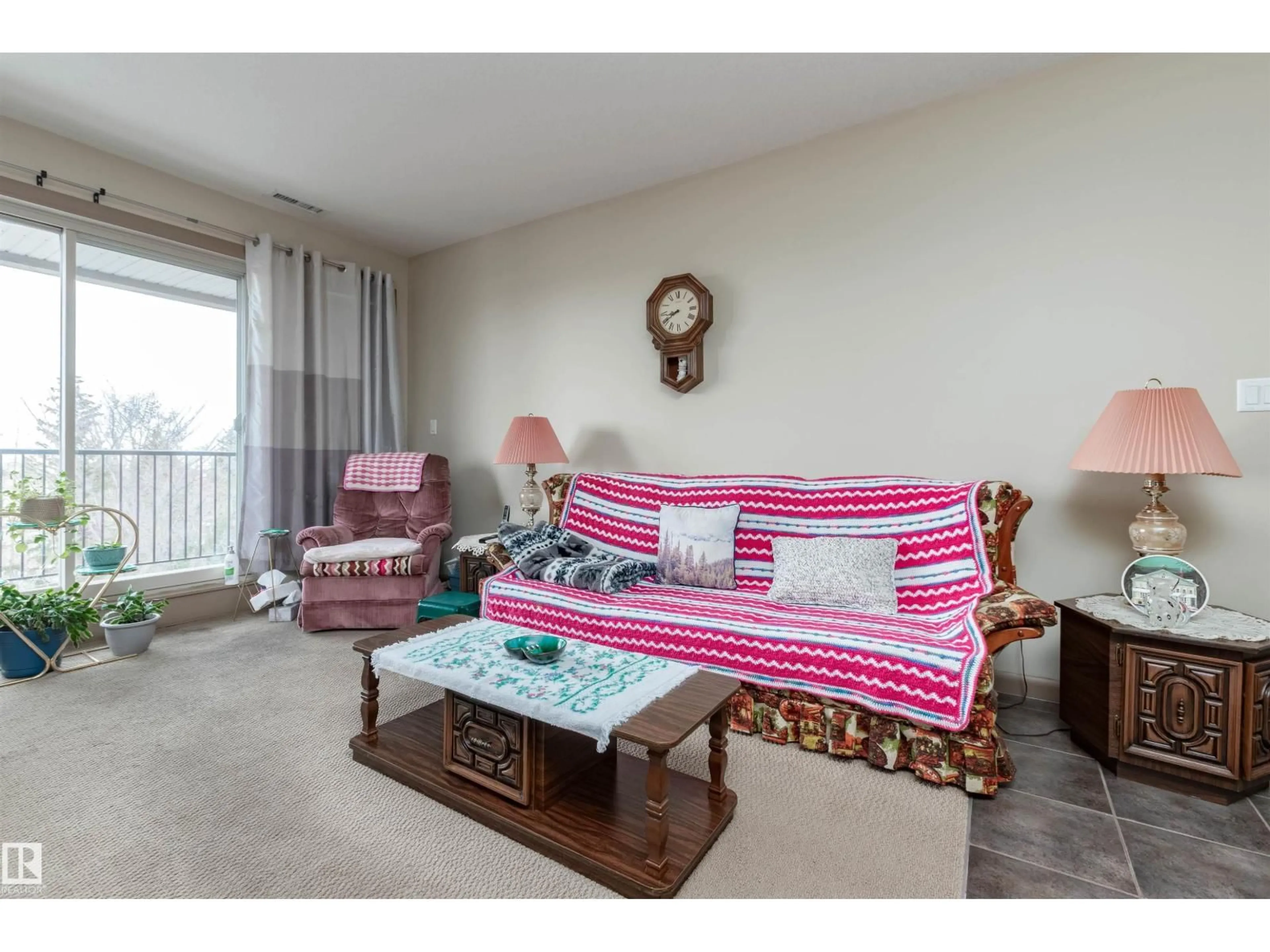 Living room with furniture, unknown for 301 - 501 PALISADES WY, Sherwood Park Alberta T8H0H8