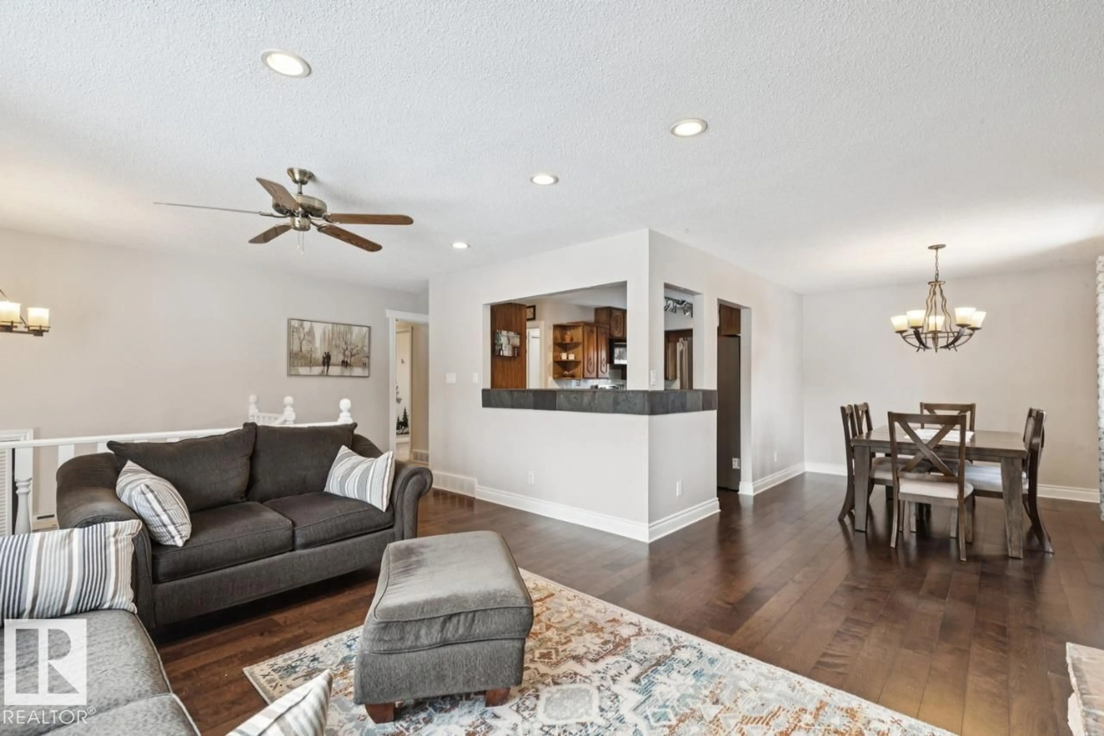 Living room with furniture, unknown for NW - 2524 106 ST, Edmonton Alberta T6J4R8