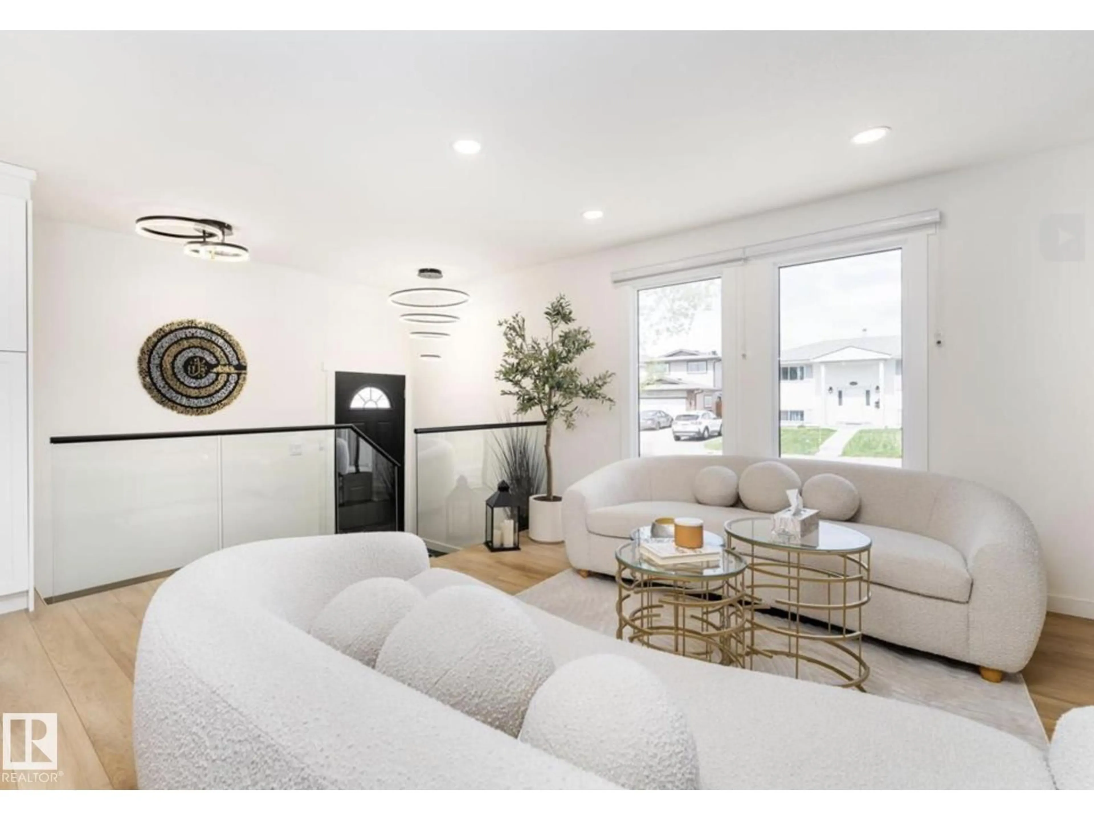 Living room with furniture, unknown for NW - 17327 106 ST, Edmonton Alberta T5X3W9