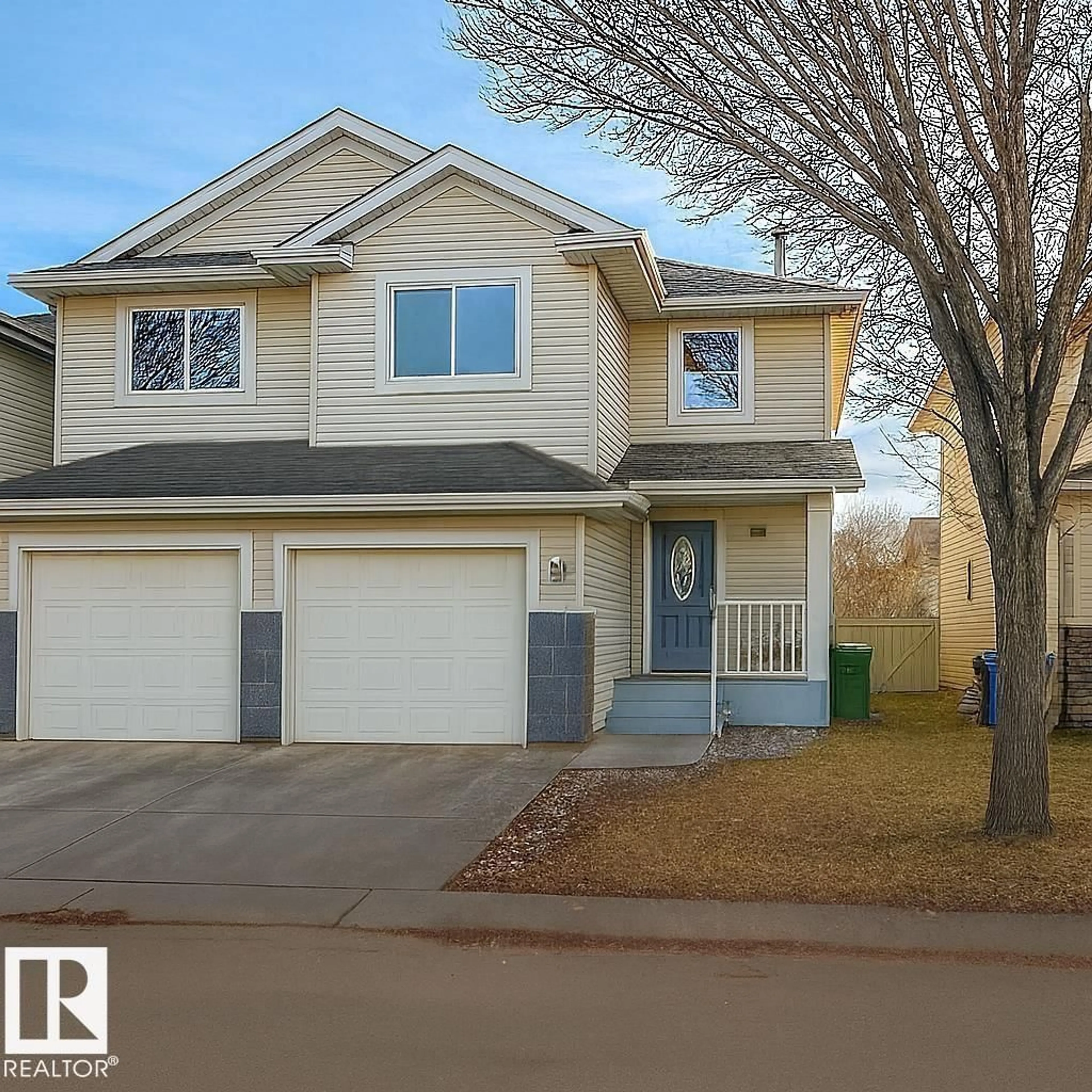 Home with vinyl exterior material, street for #4 - 4350 23 ST, Edmonton Alberta T6T1X8