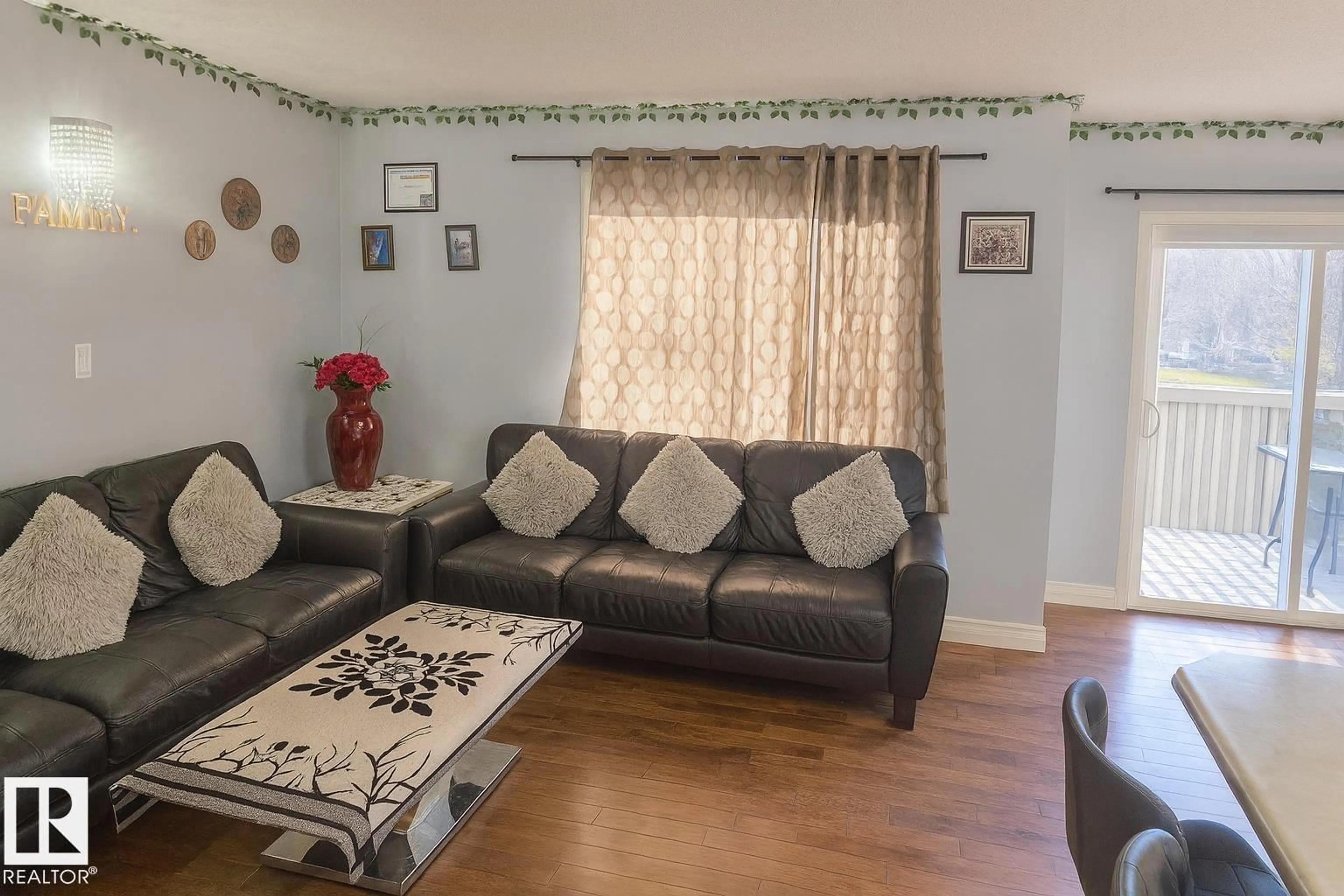 Living room with furniture, unknown for #4 - 4350 23 ST, Edmonton Alberta T6T1X8