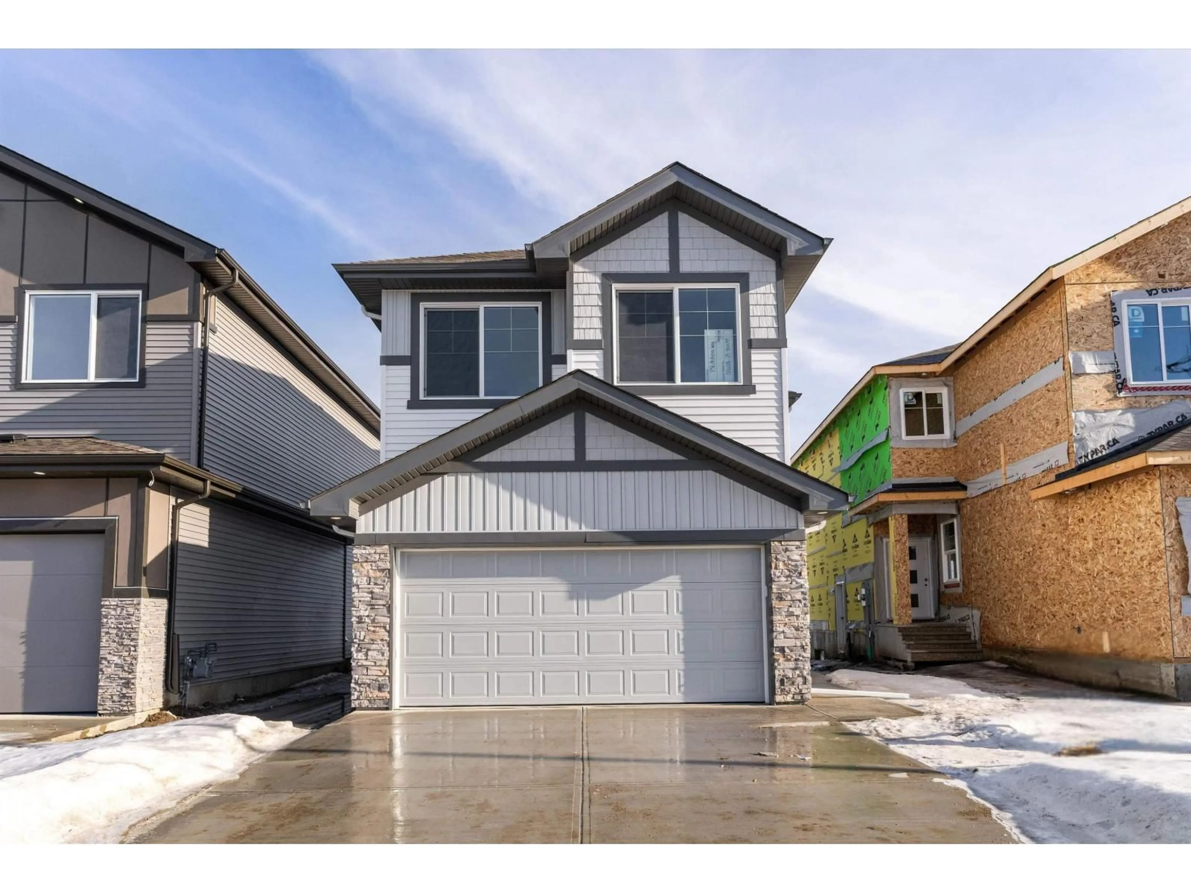 Home with vinyl exterior material, street for 756 ASTORIA WY, Devon Alberta T9G0M7