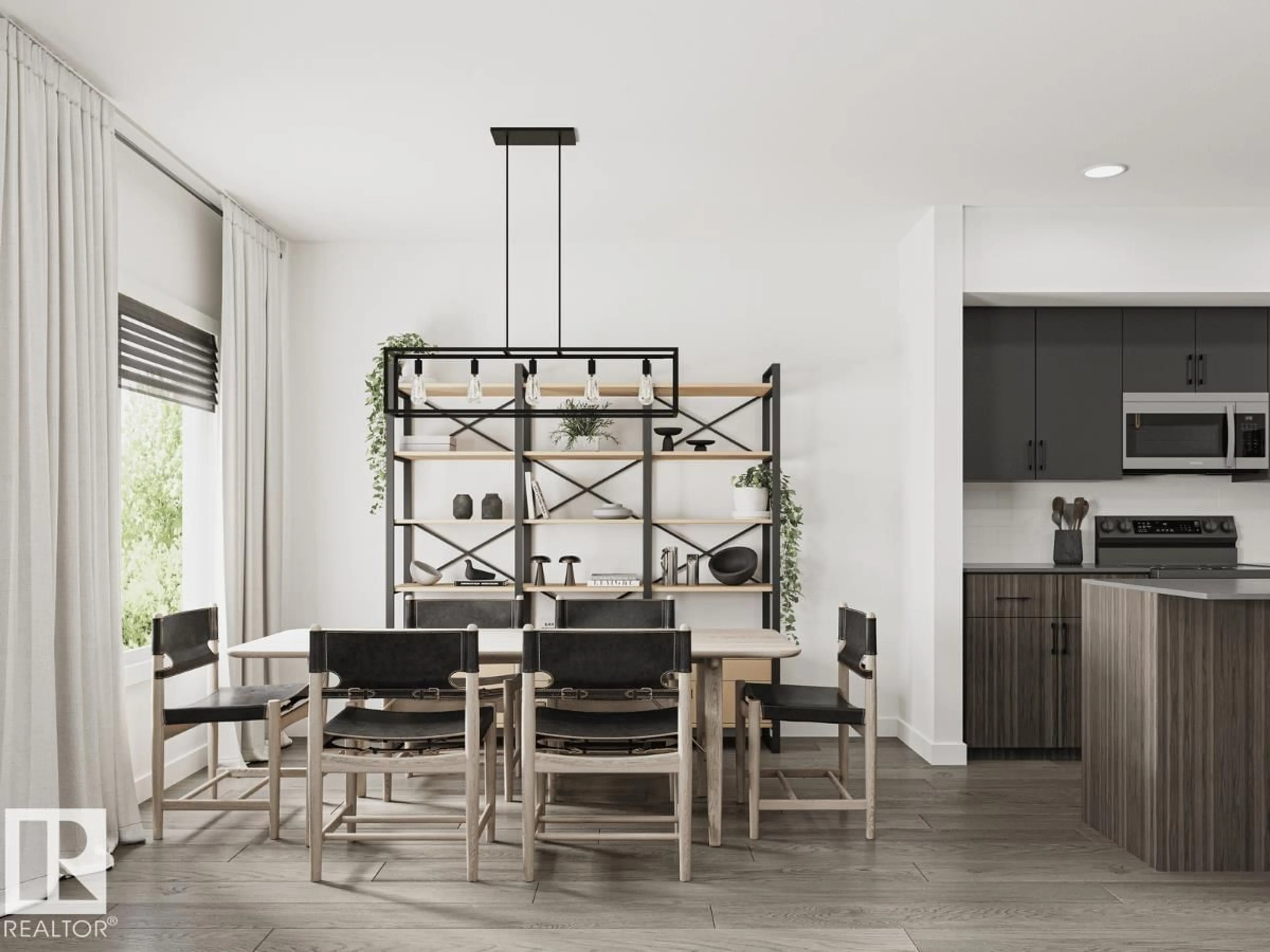 Contemporary kitchen, unknown for 8716 183 AV, Edmonton Alberta T5Z0G6