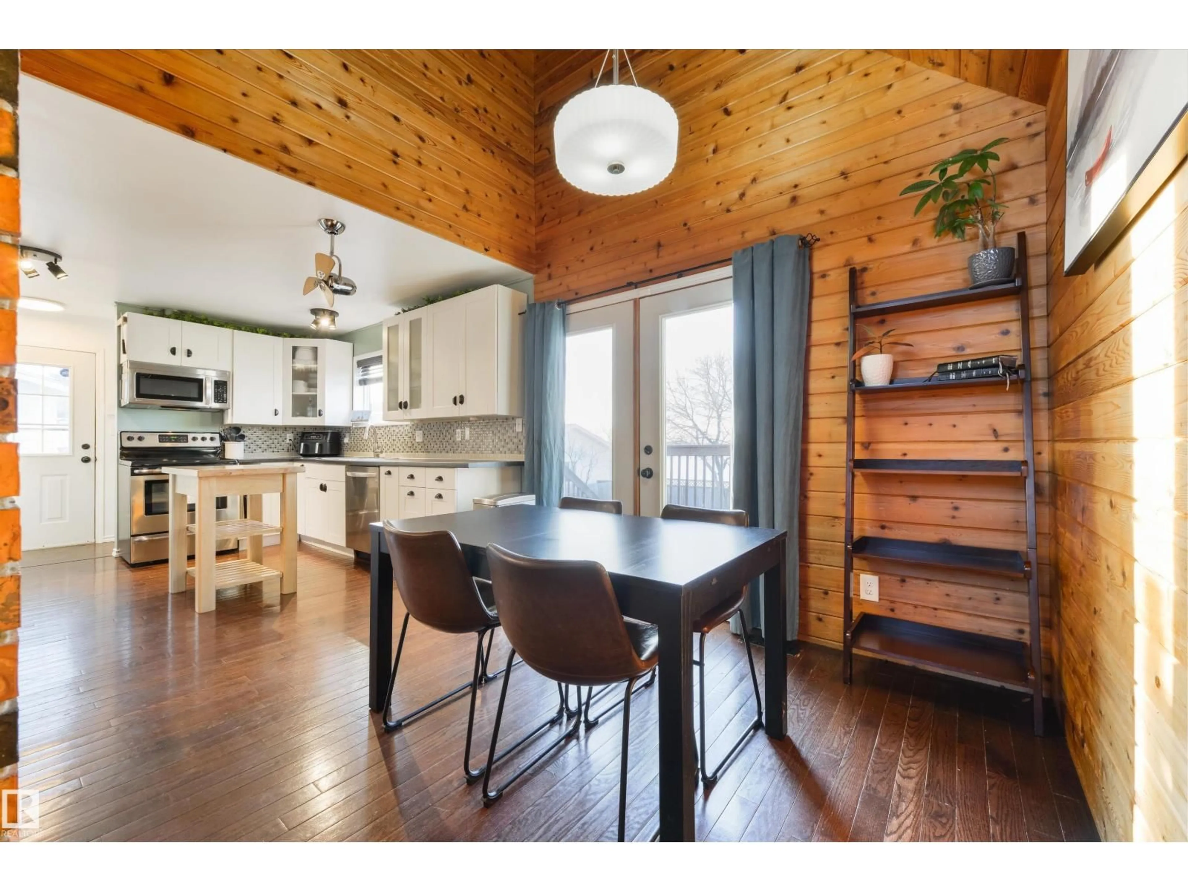 Open concept kitchen, wood/laminate floor for 5113 47 AV, Legal Alberta T0G1L0