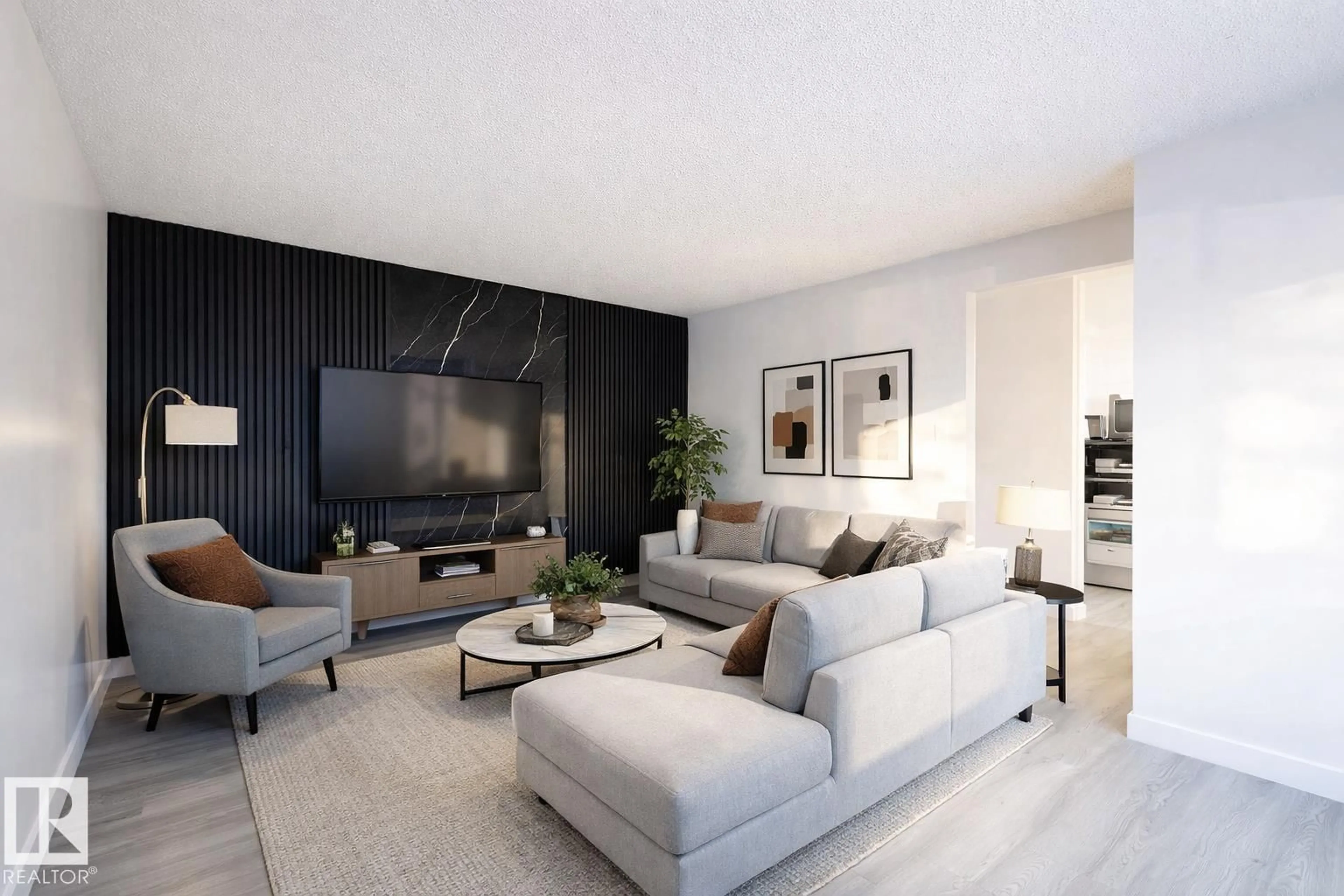 Living room with furniture, unknown for 130 ROSELAND VG, Edmonton Alberta T5E5R6