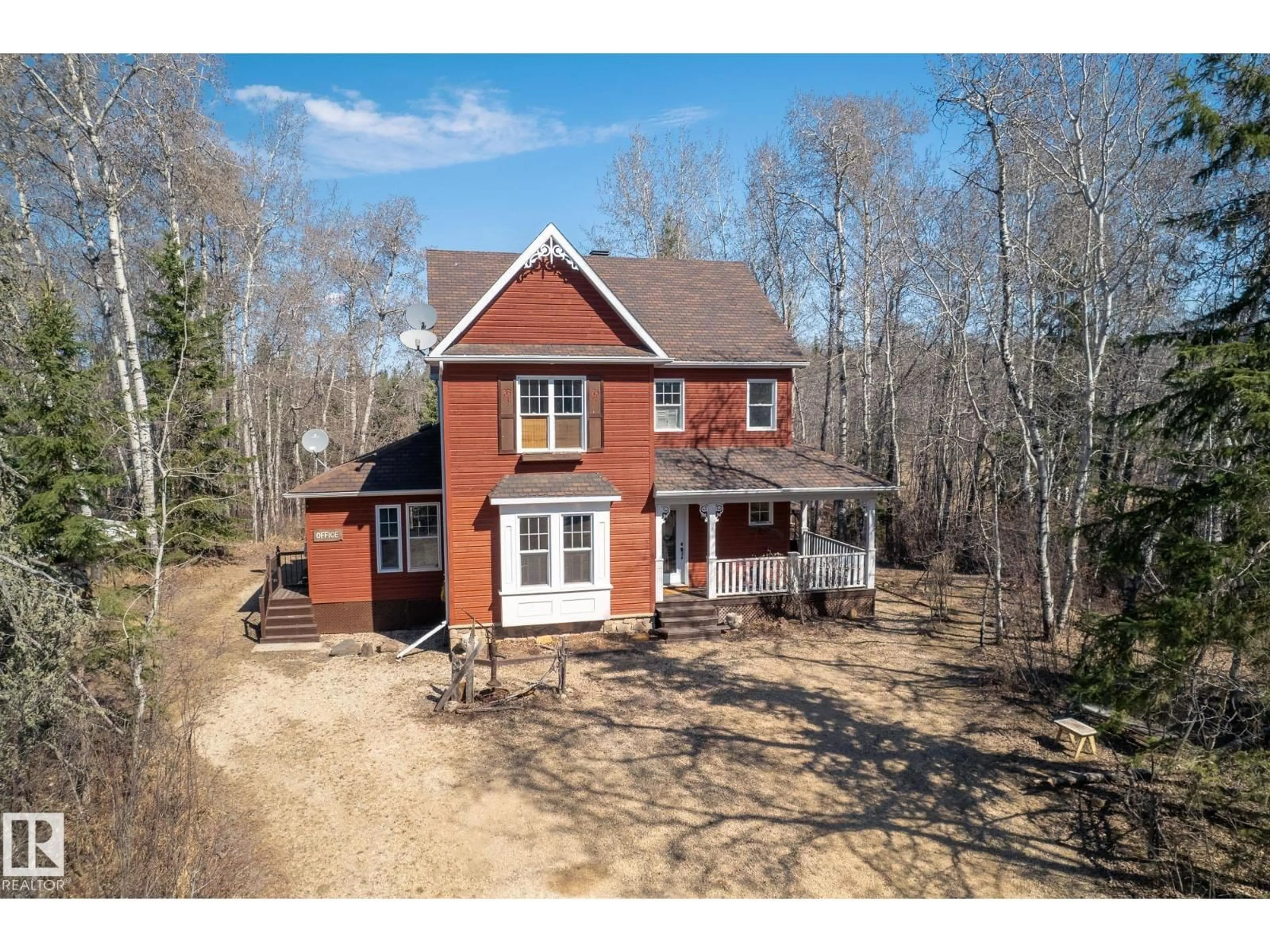 A pic from outside/outdoor area/front of a property/back of a property/a pic from drone, unknown for #303 - 59031 RGE RD 232, Rural Thorhild County Alberta T0A2W0