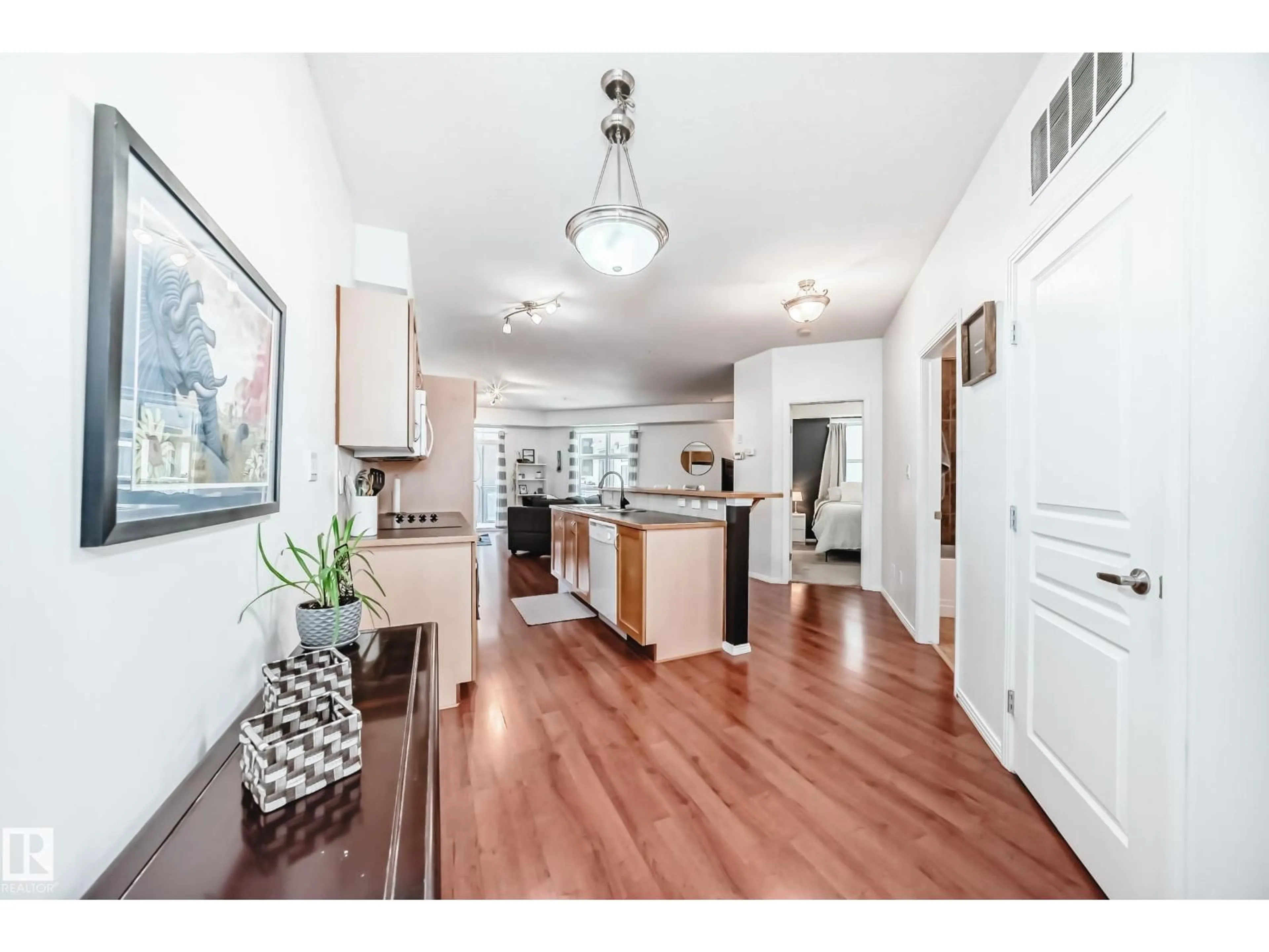 Open concept kitchen, unknown for #223 - 10407 122 ST, Edmonton Alberta T5N4B8