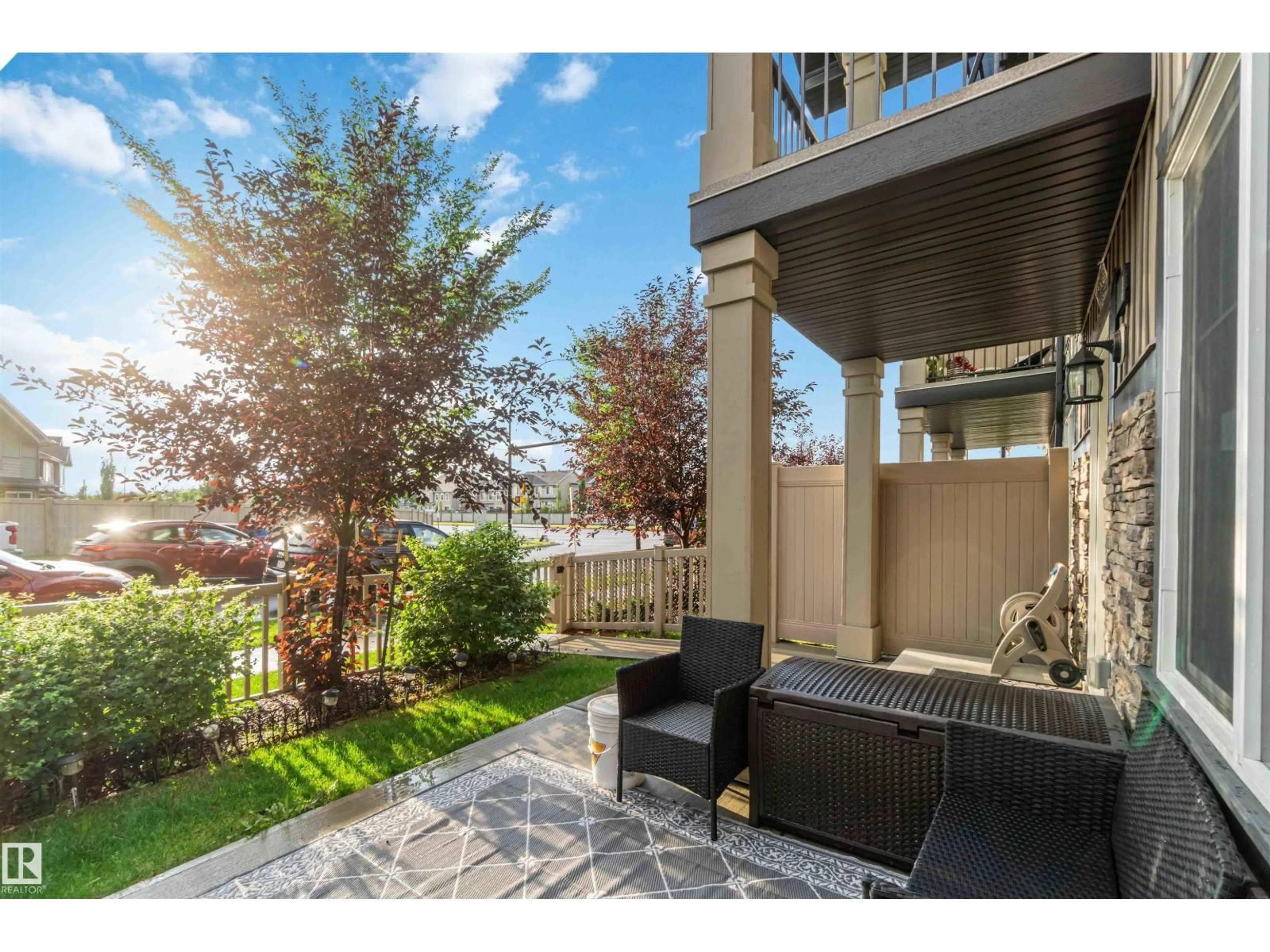 Patio, unknown for 3 - 3305 ORCHARDS LI, Edmonton Alberta T6X2H1